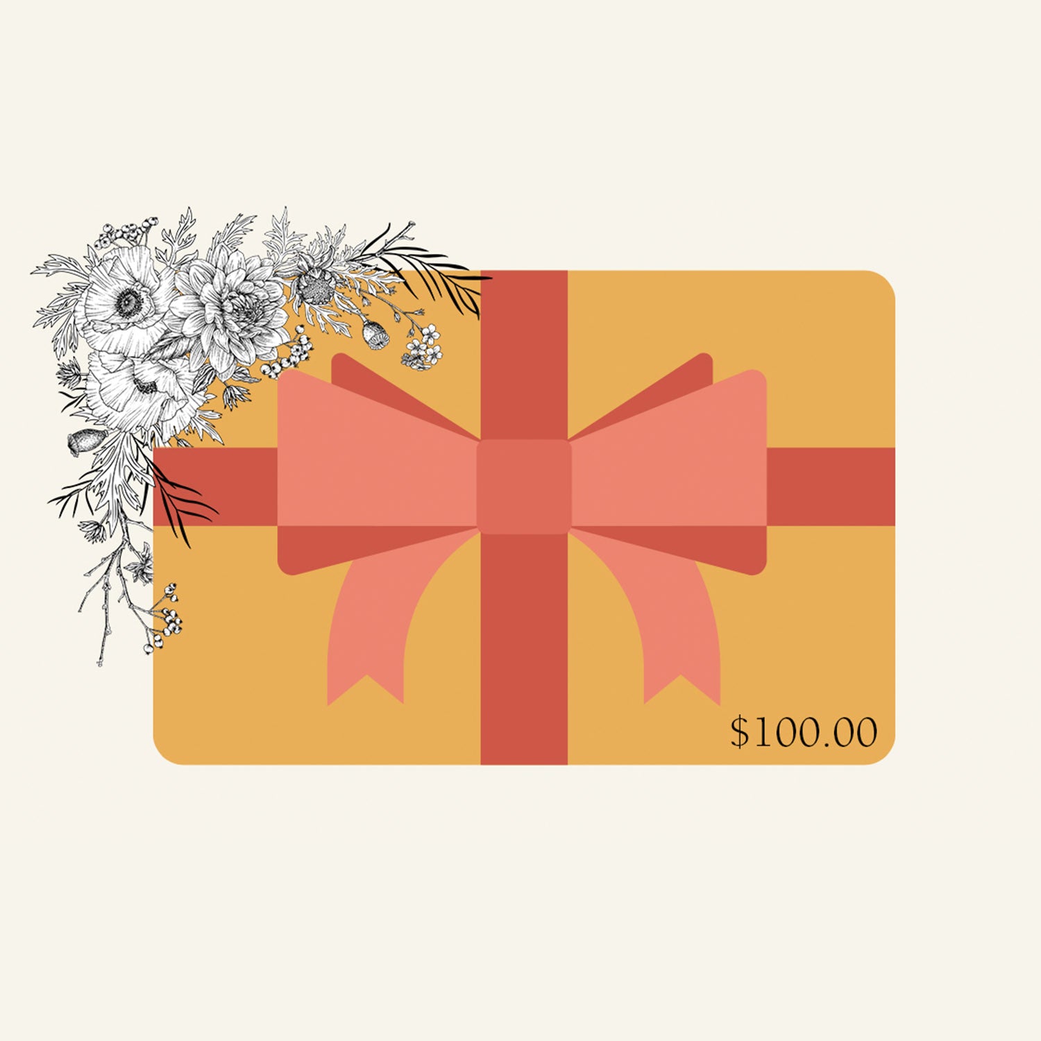 one hundred dollars