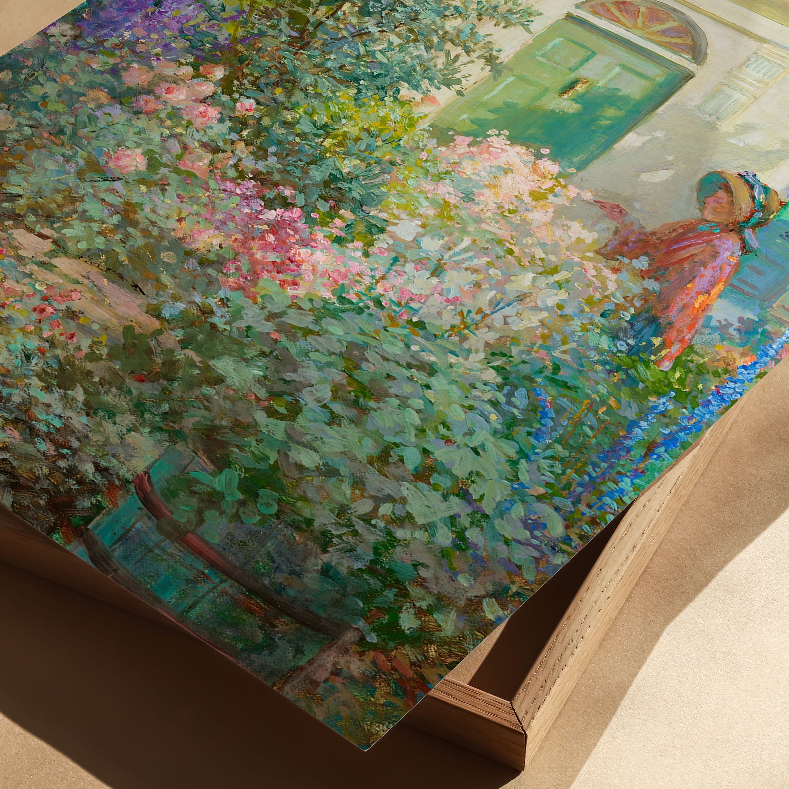 teal garden
