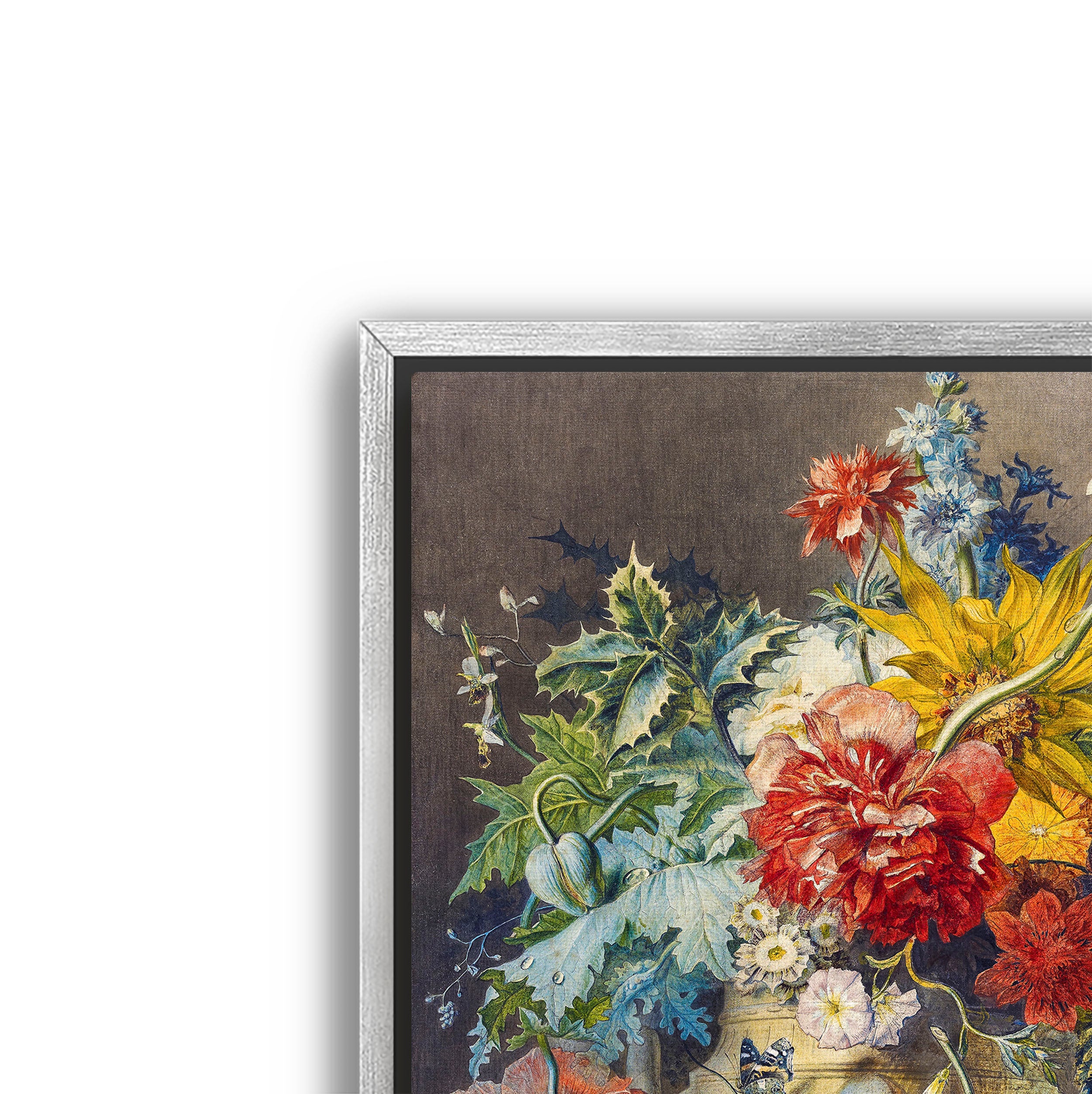 florals with butterfly