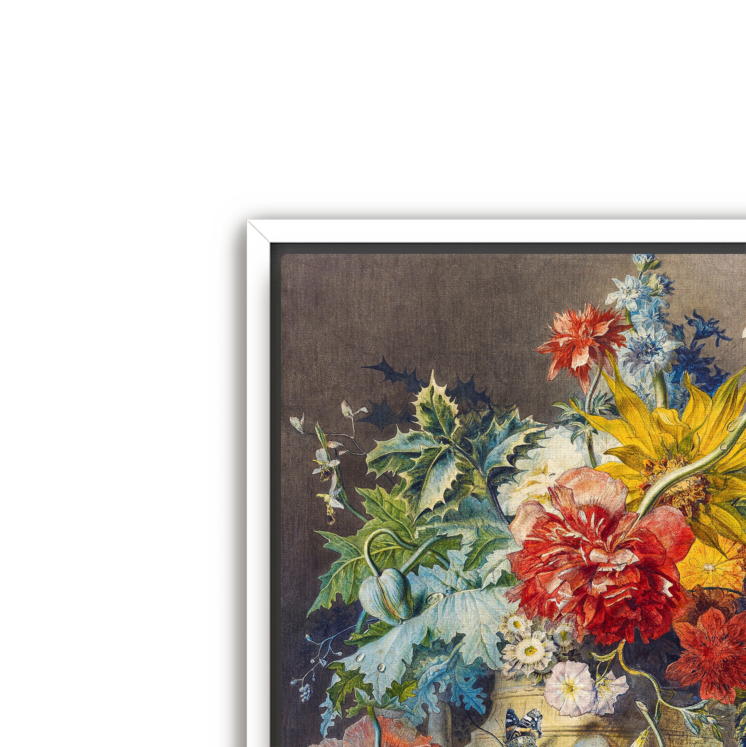 florals with butterfly