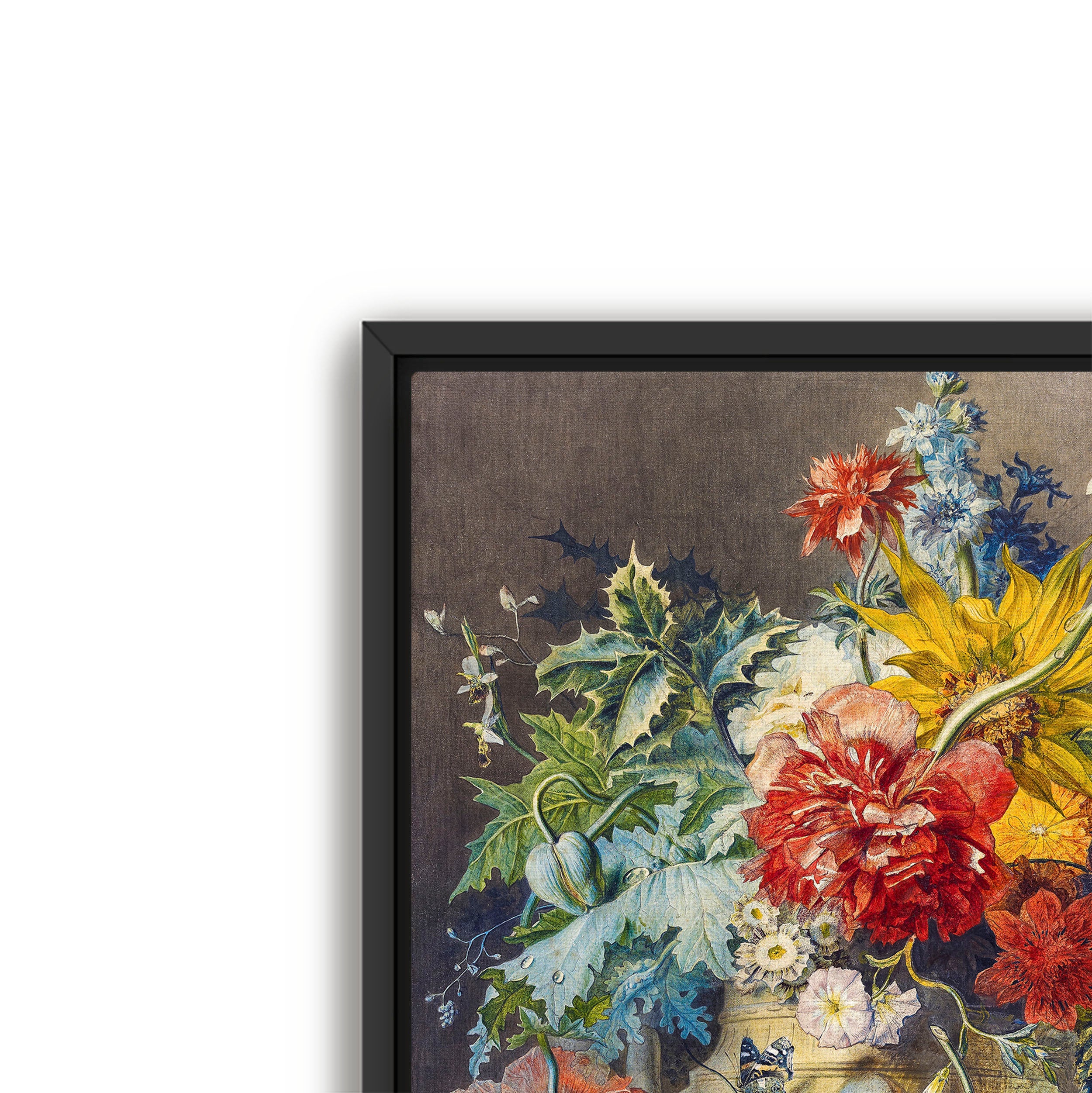 florals with butterfly