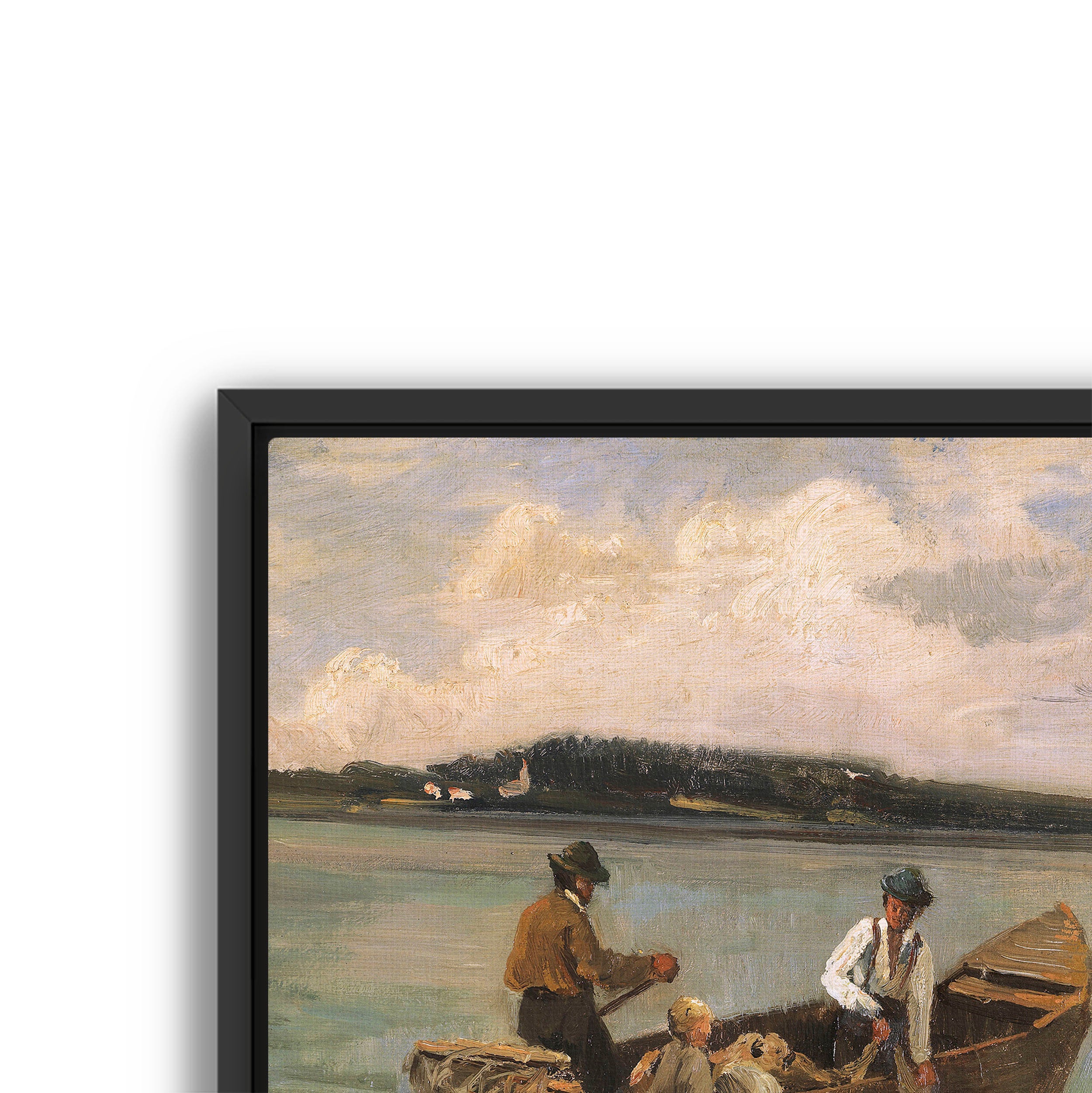 chiemsee lake fisherman