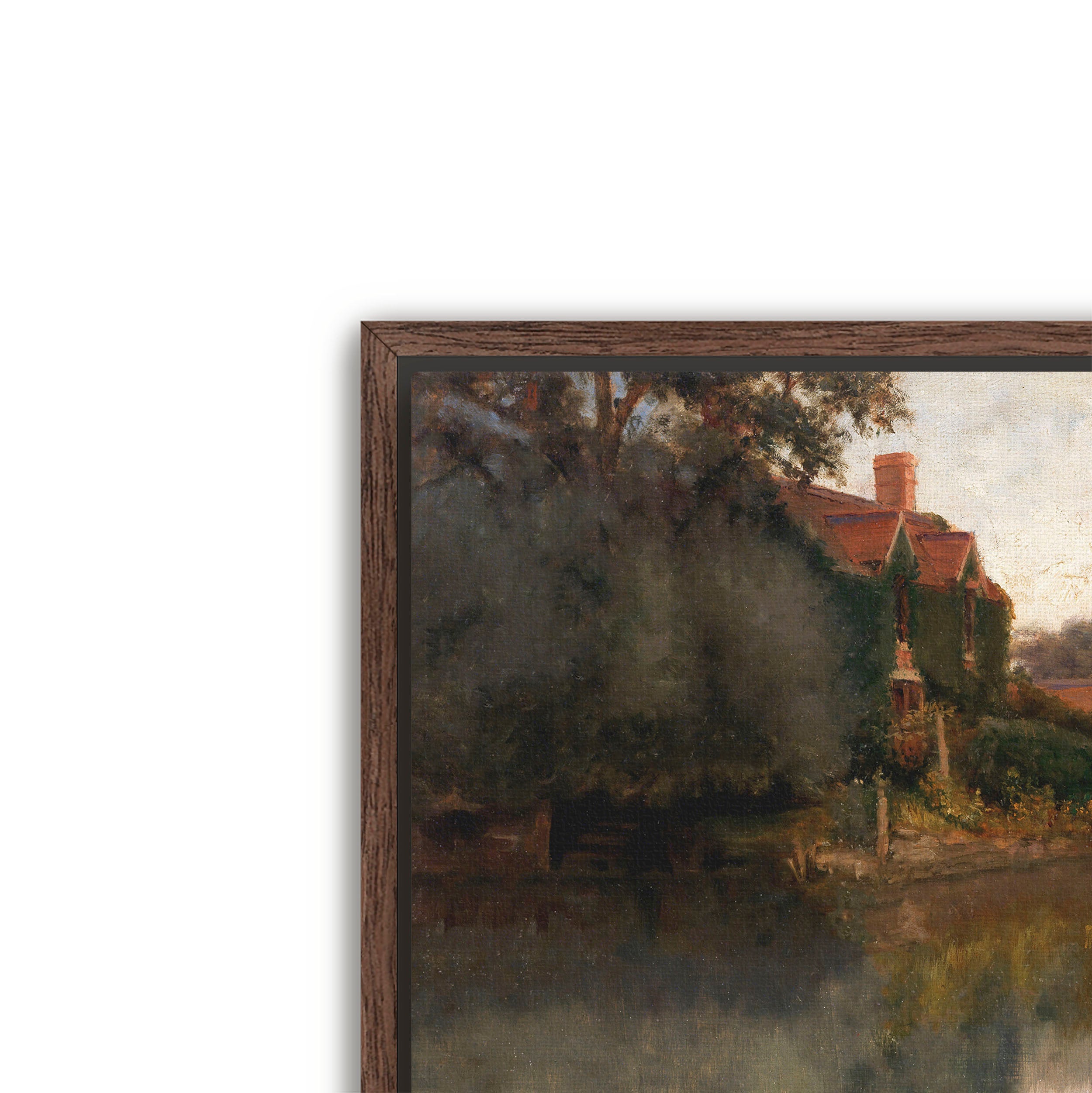 edge of a stream
