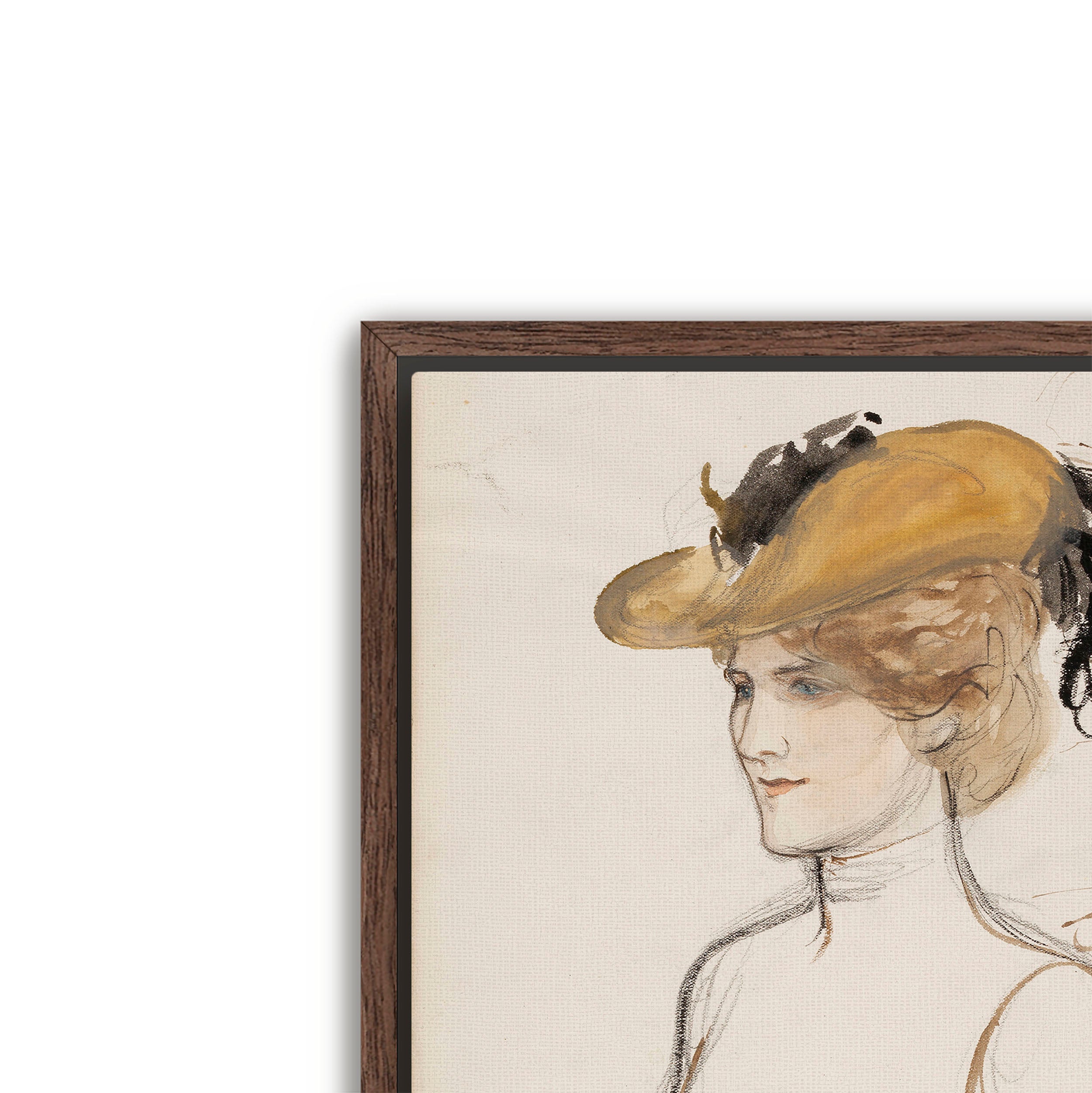 gold hat