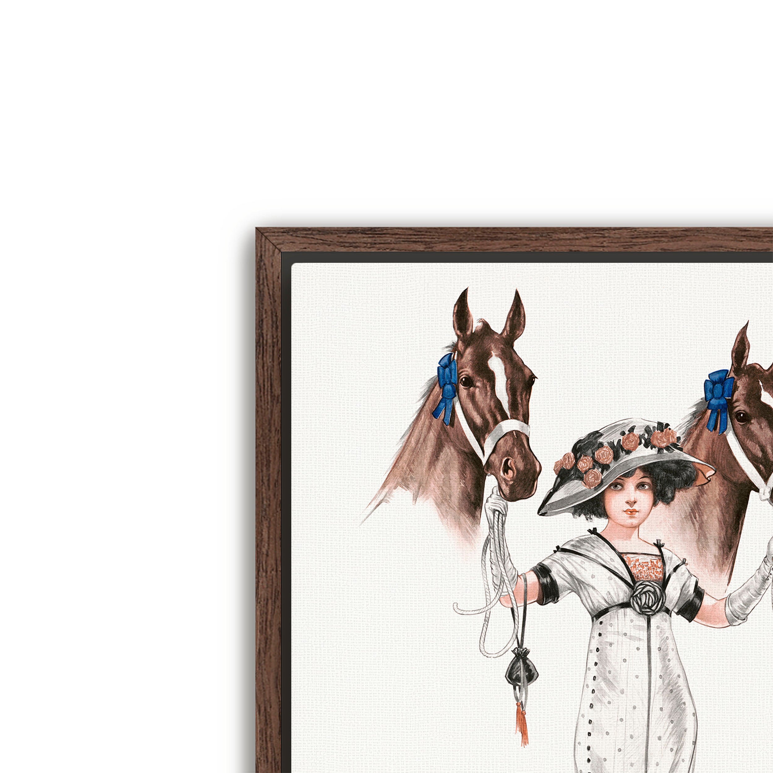 blue ribbons