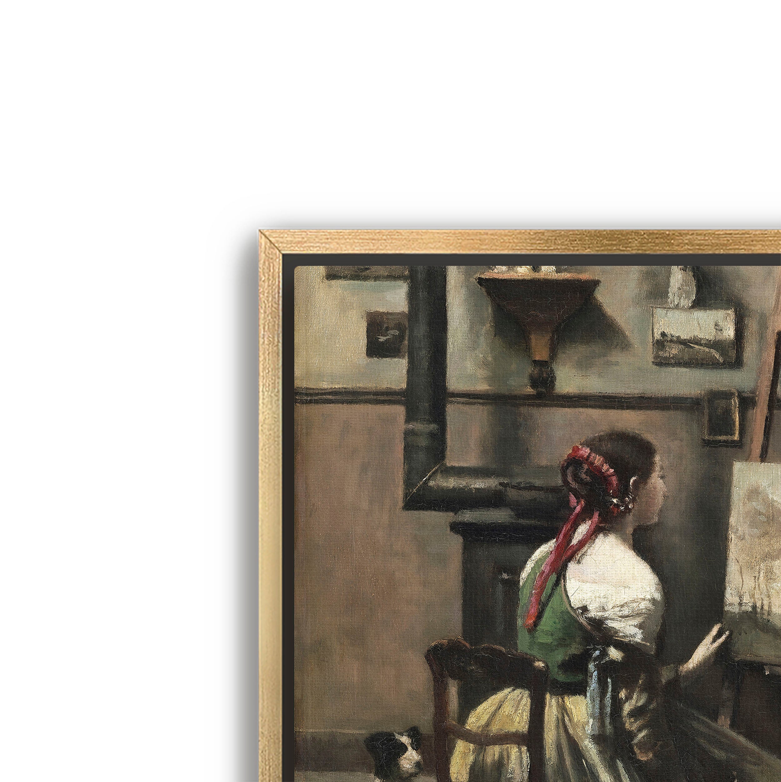 corot's studio