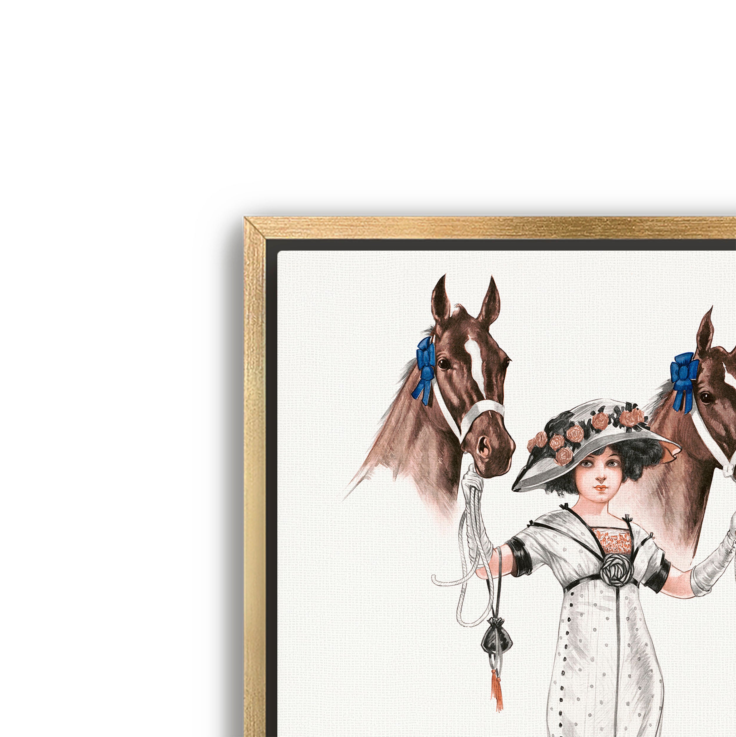 blue ribbons