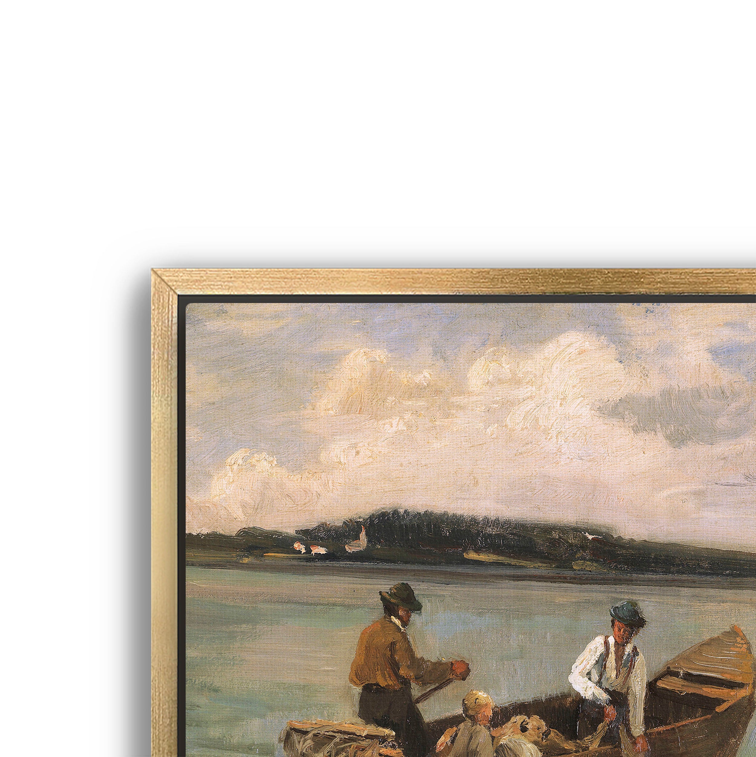 chiemsee lake fisherman