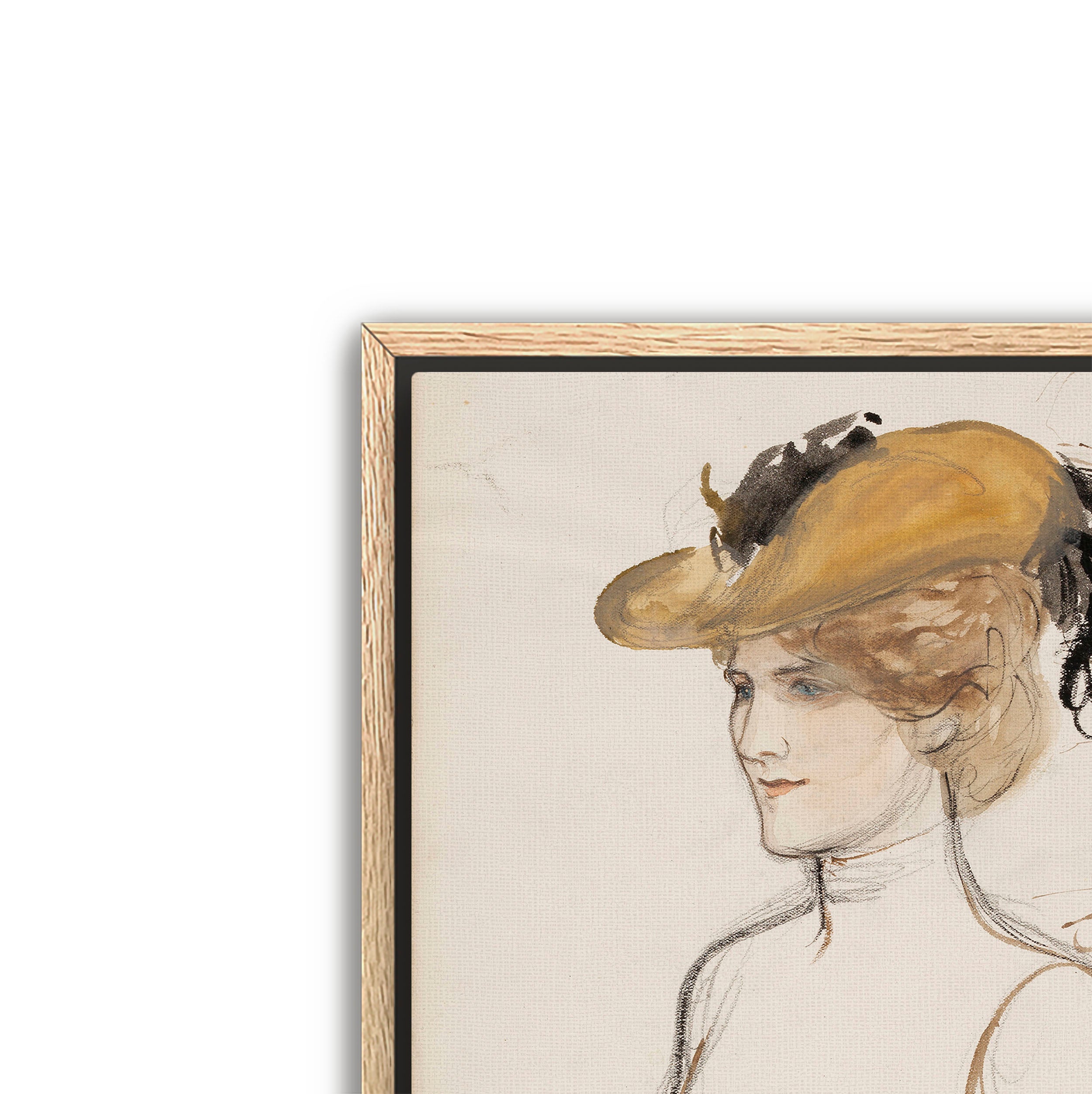 gold hat