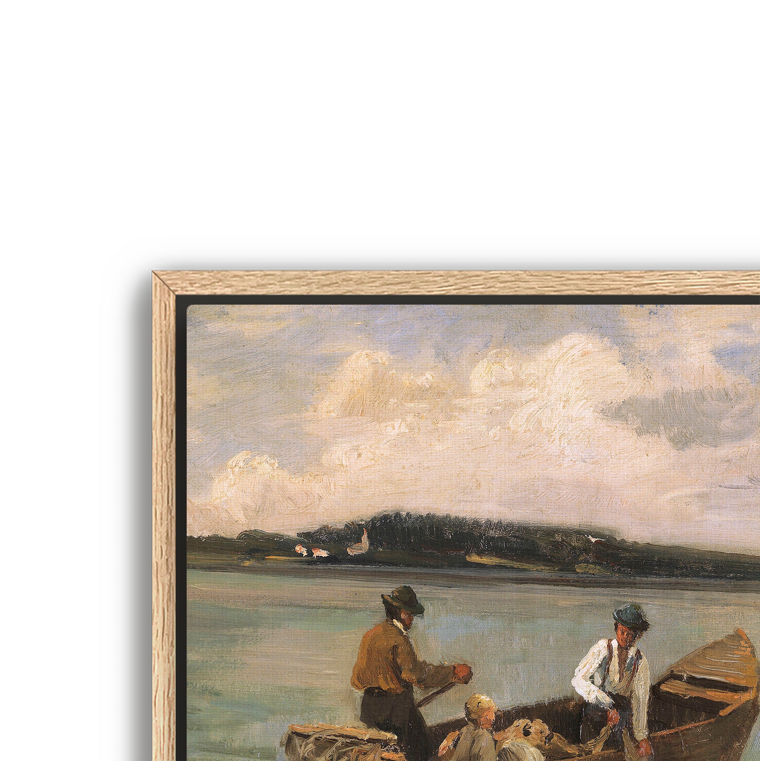 chiemsee lake fisherman