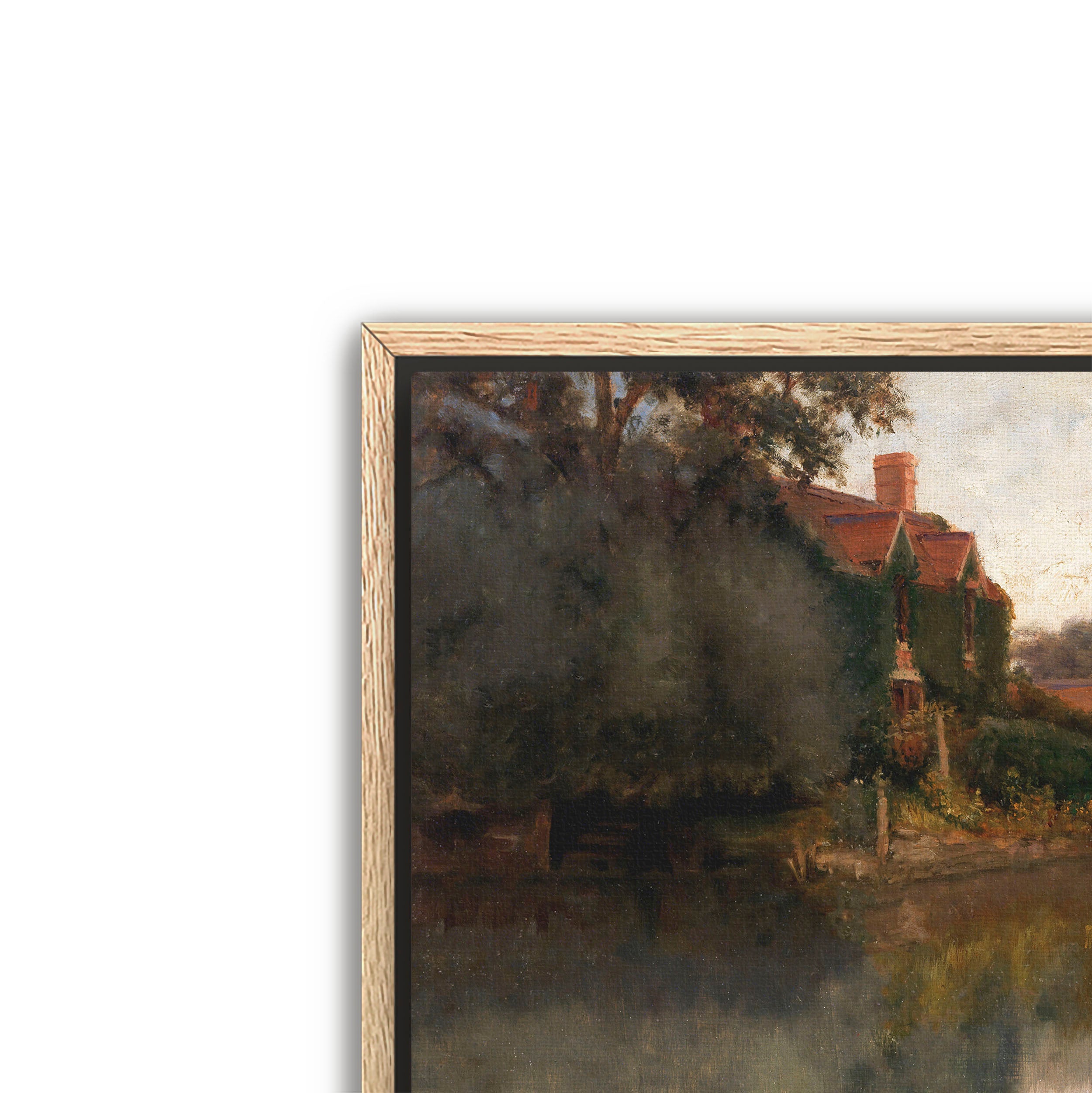 edge of a stream