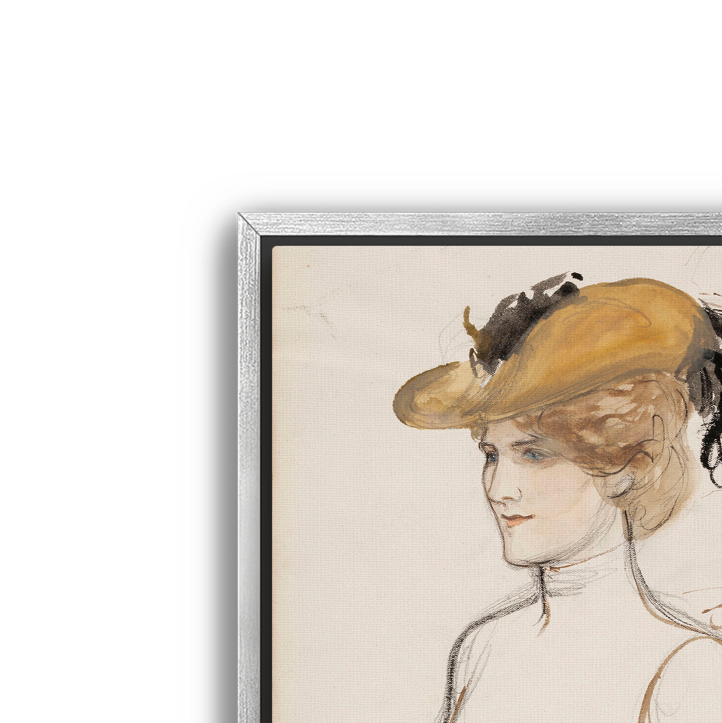 gold hat