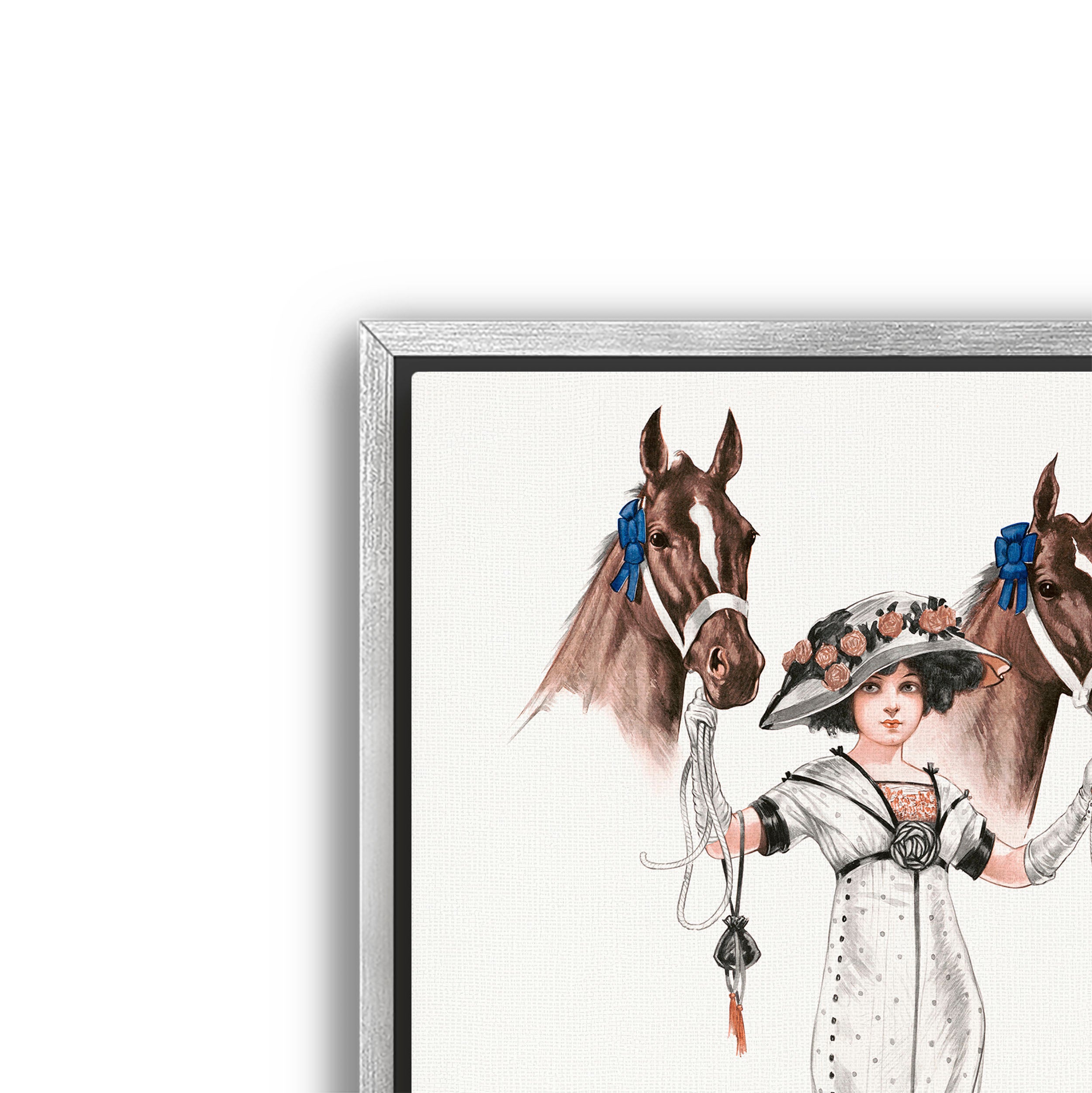 blue ribbons