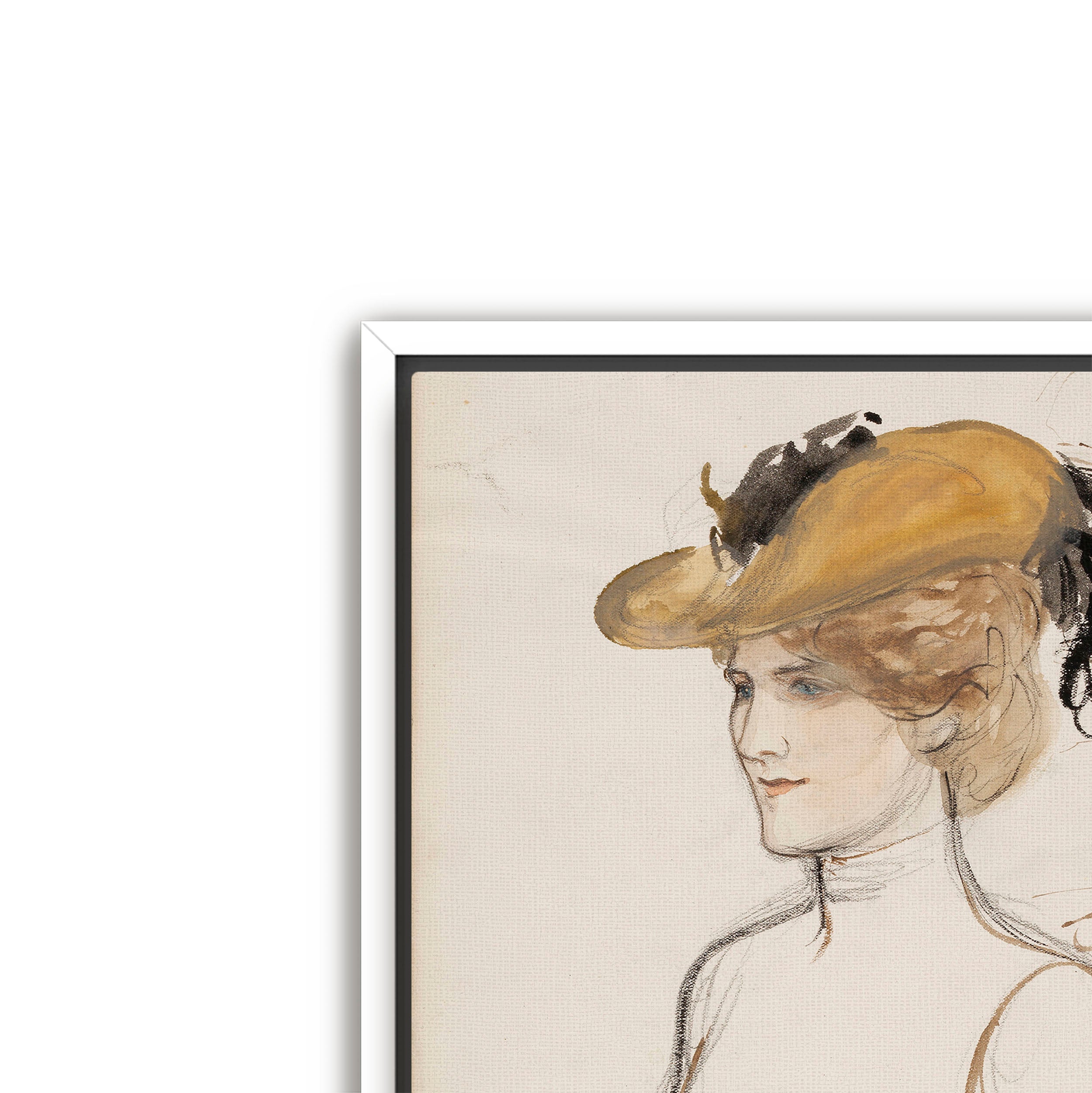 gold hat