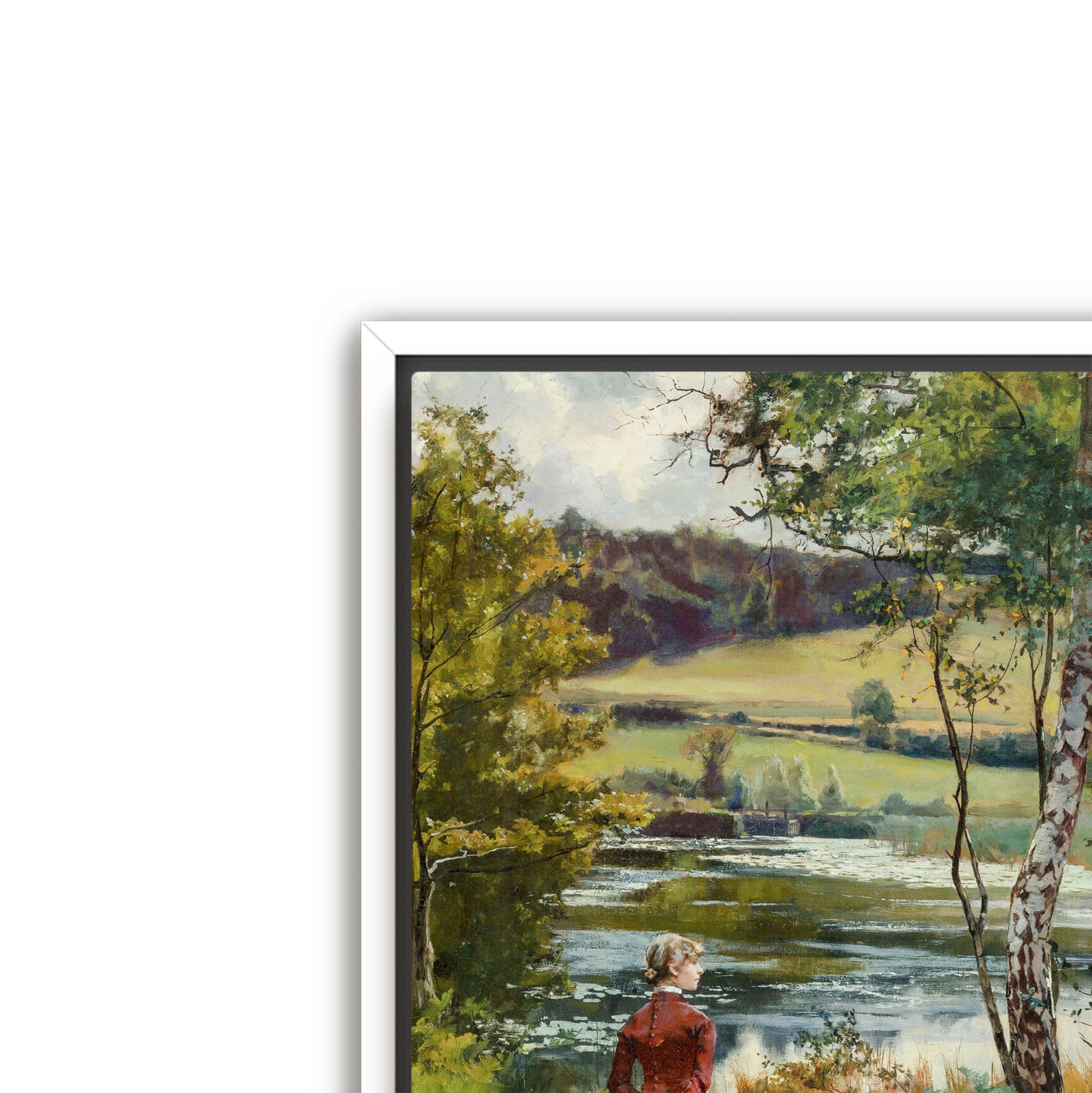 at the waters edge