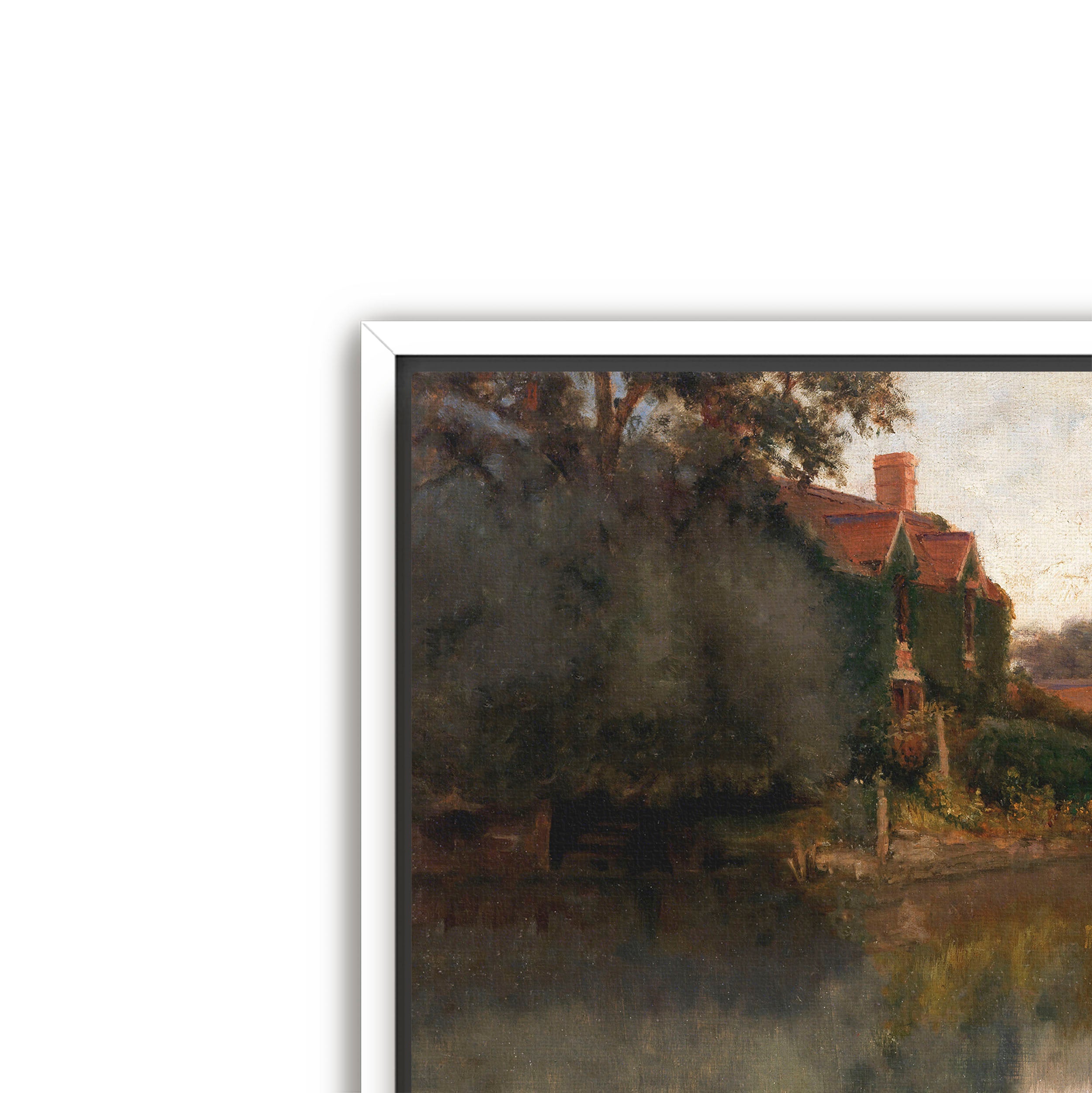 edge of a stream