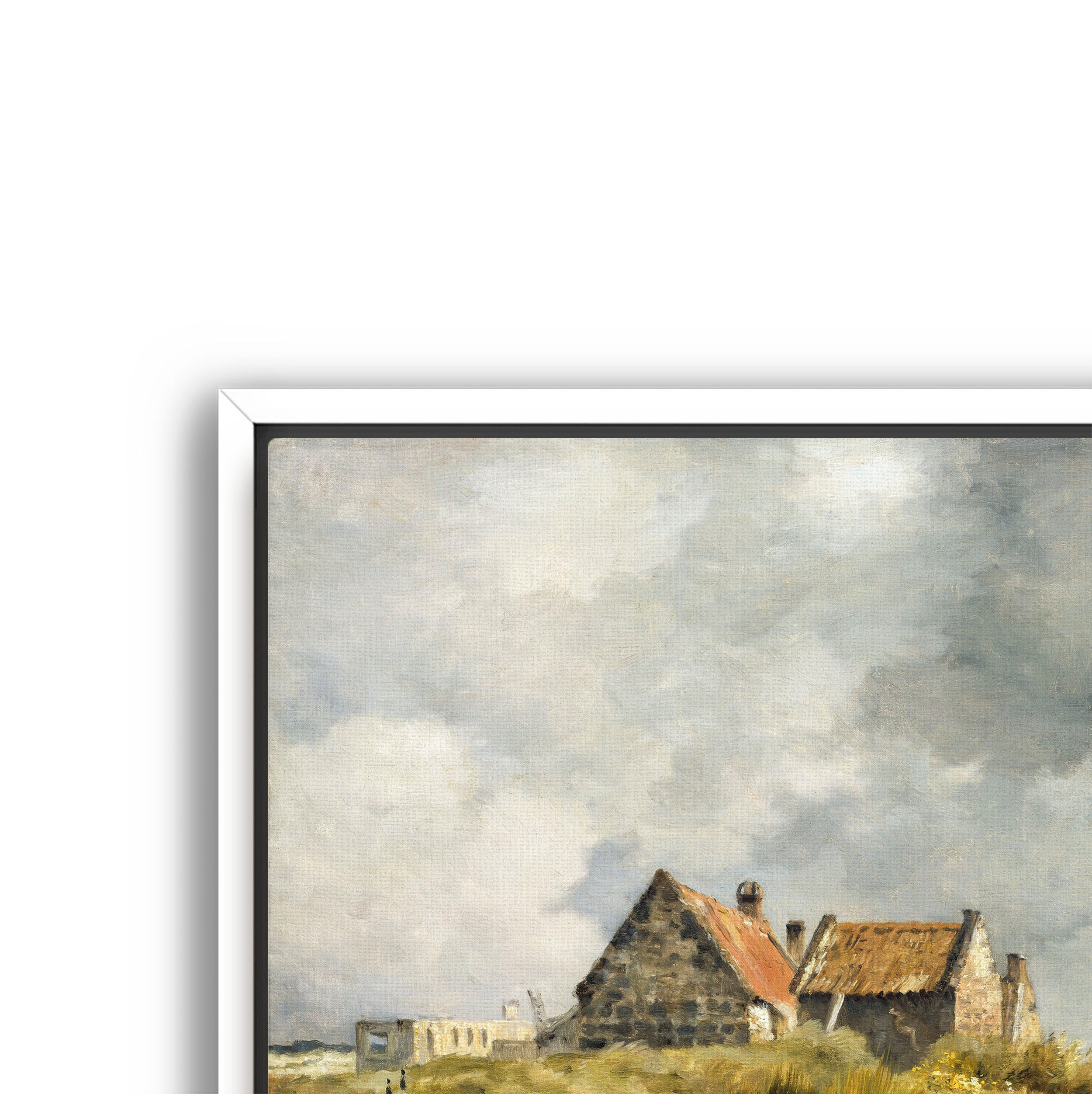 cottage in dunes