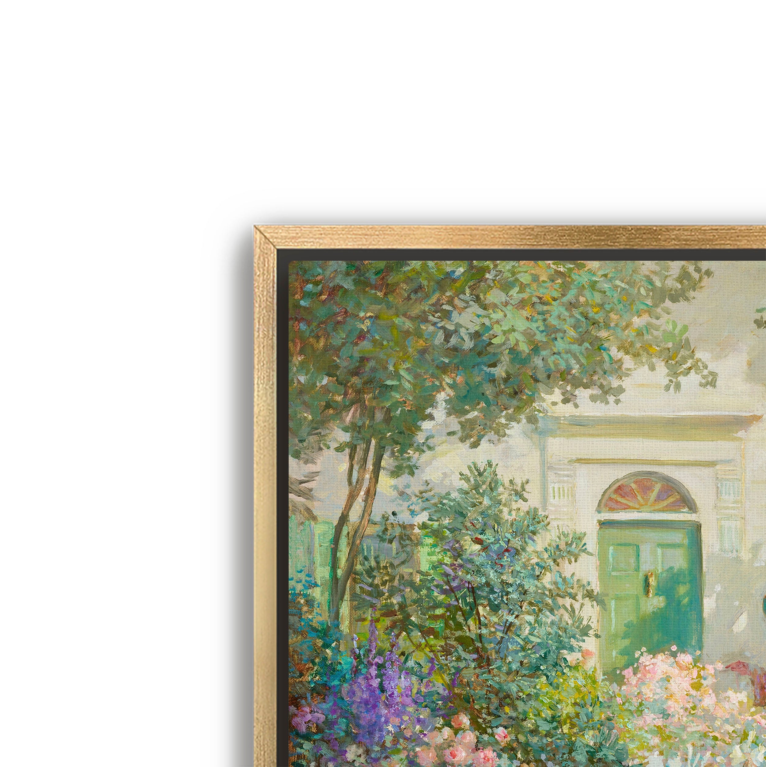 teal garden