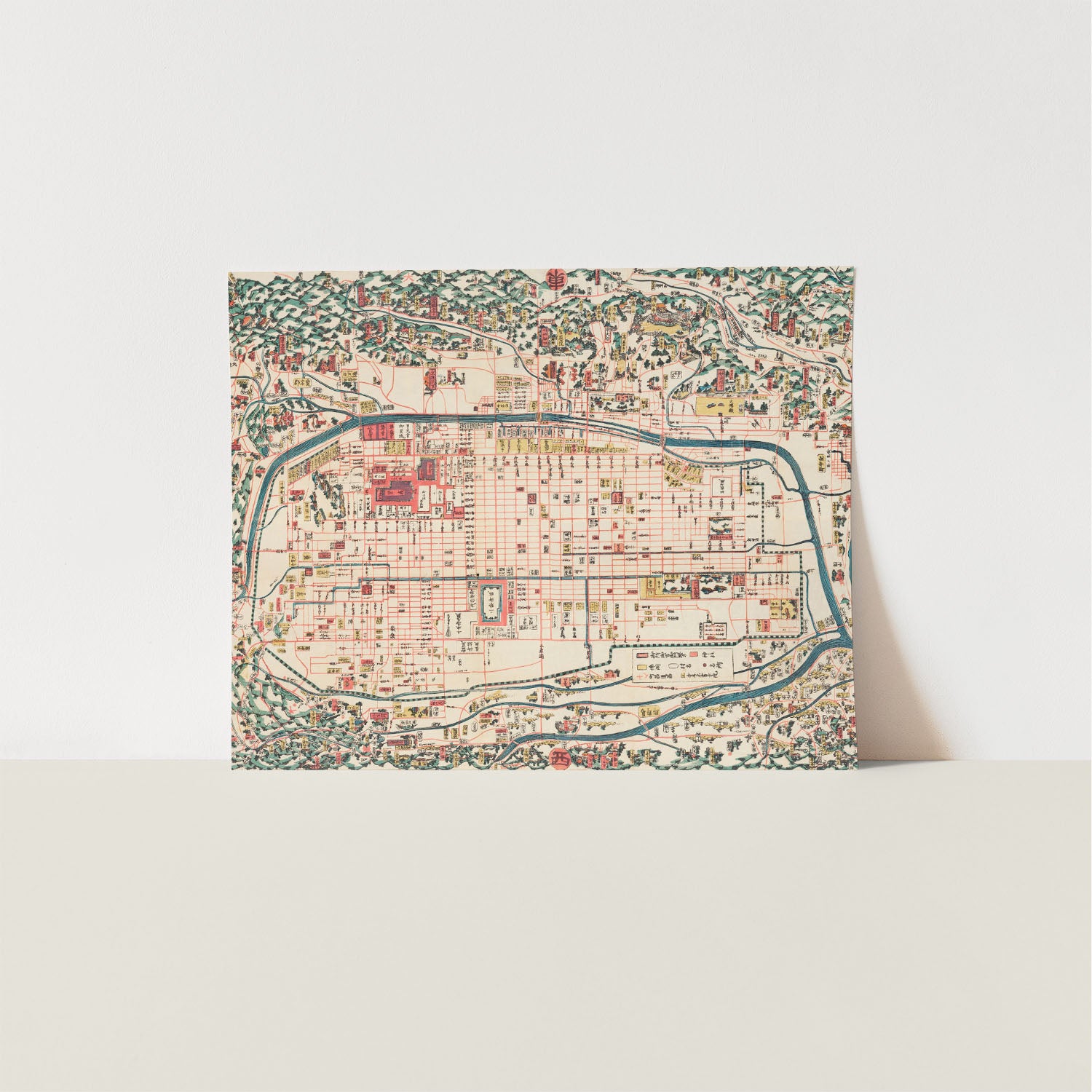 map of kyoto