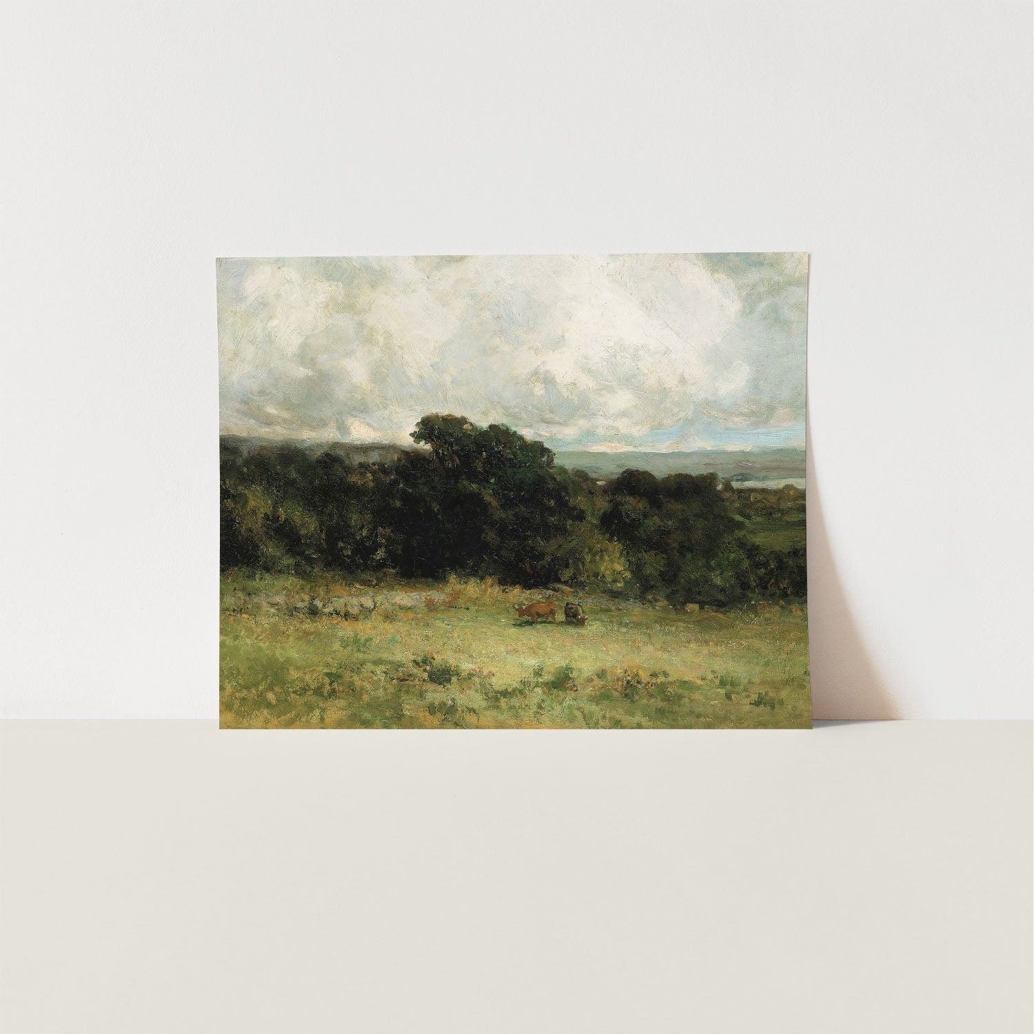 in the pasture
