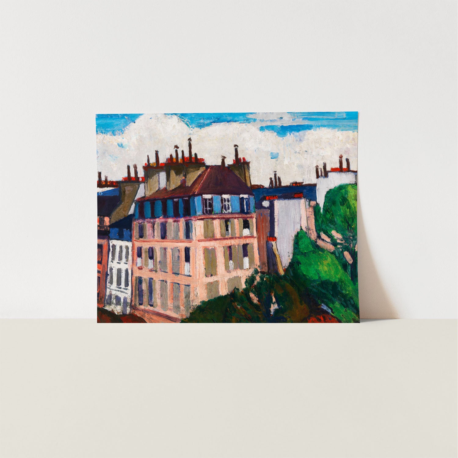 paris rooftops