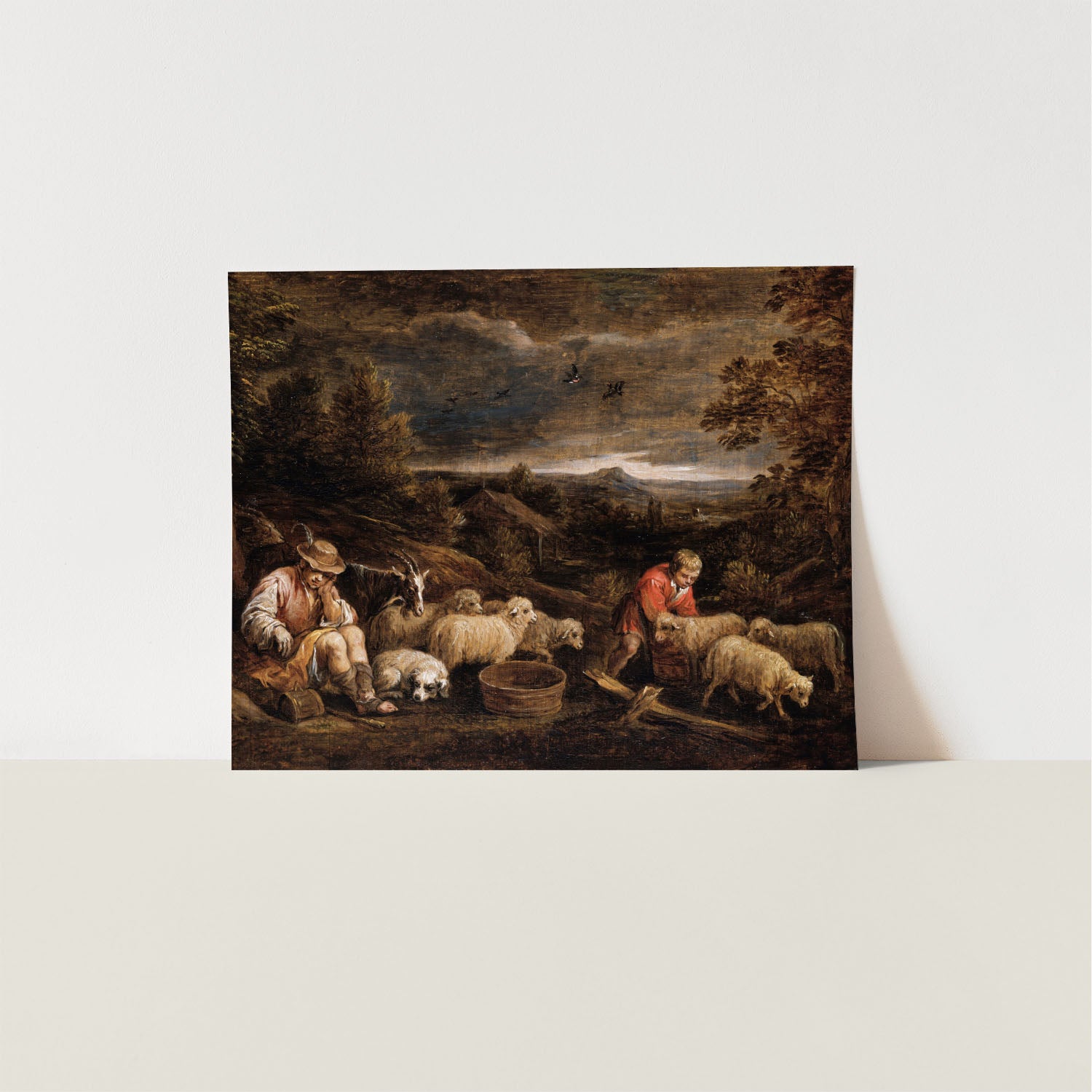 shepherds and sheep