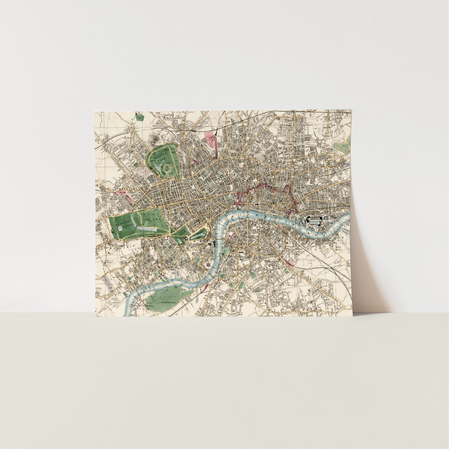 new plan of london