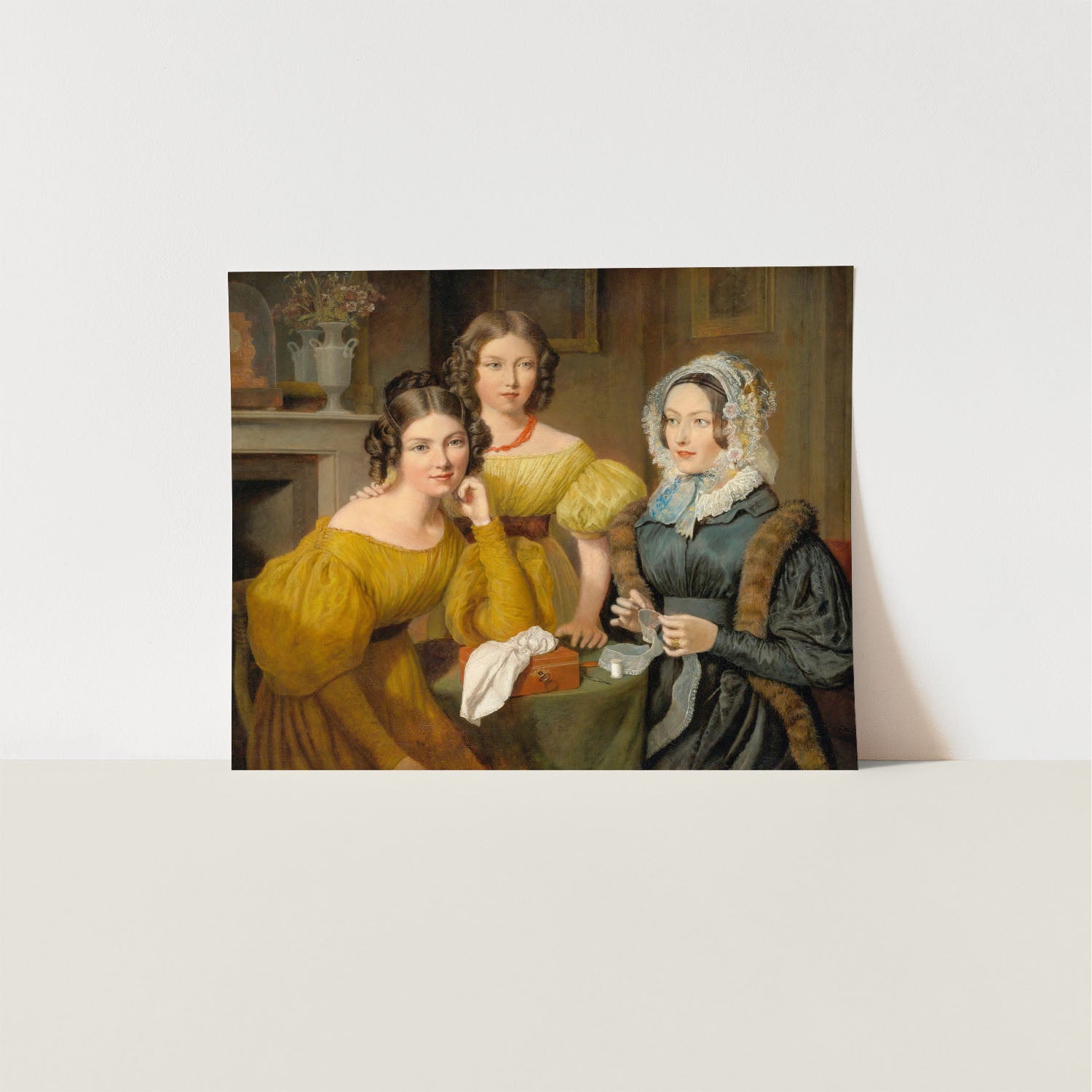 madame vieyres & daughters