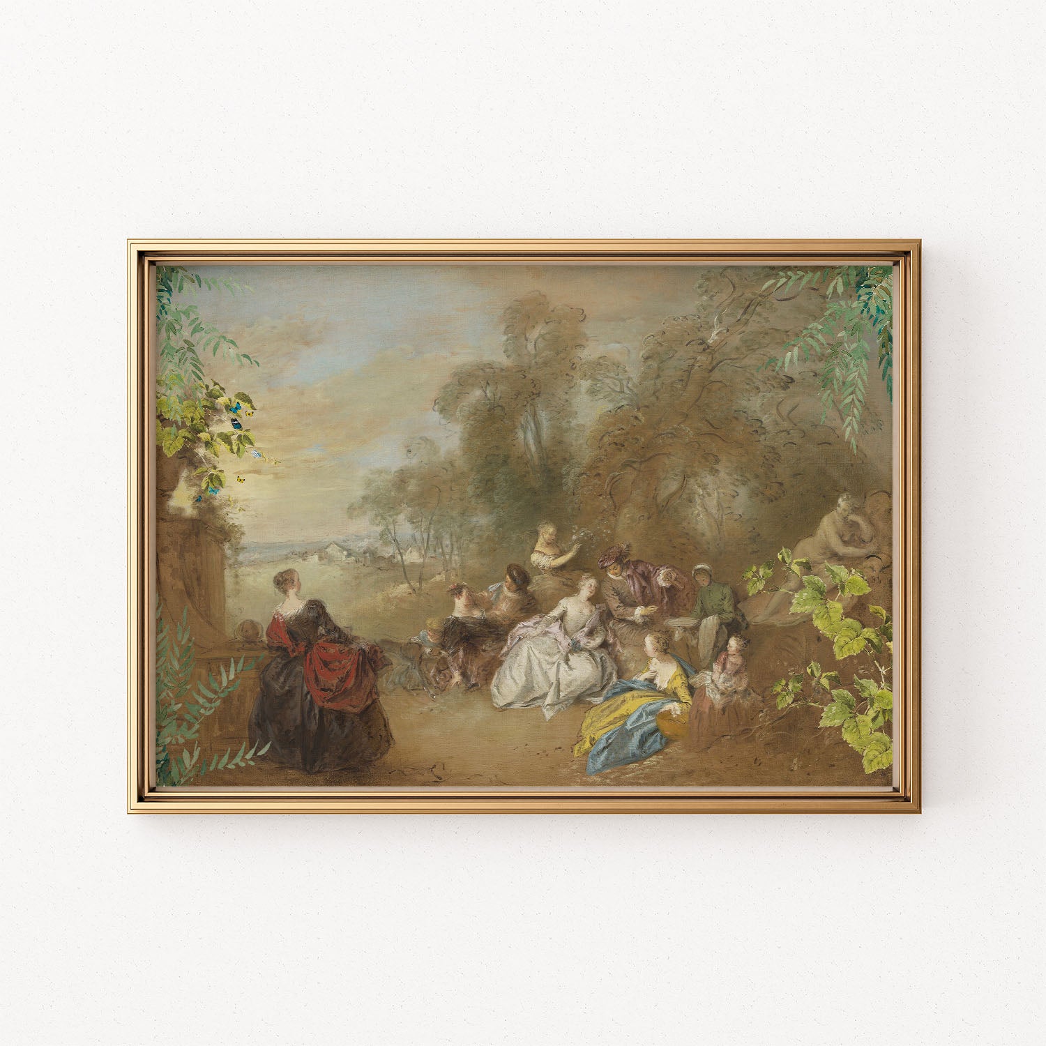 terrace gathering