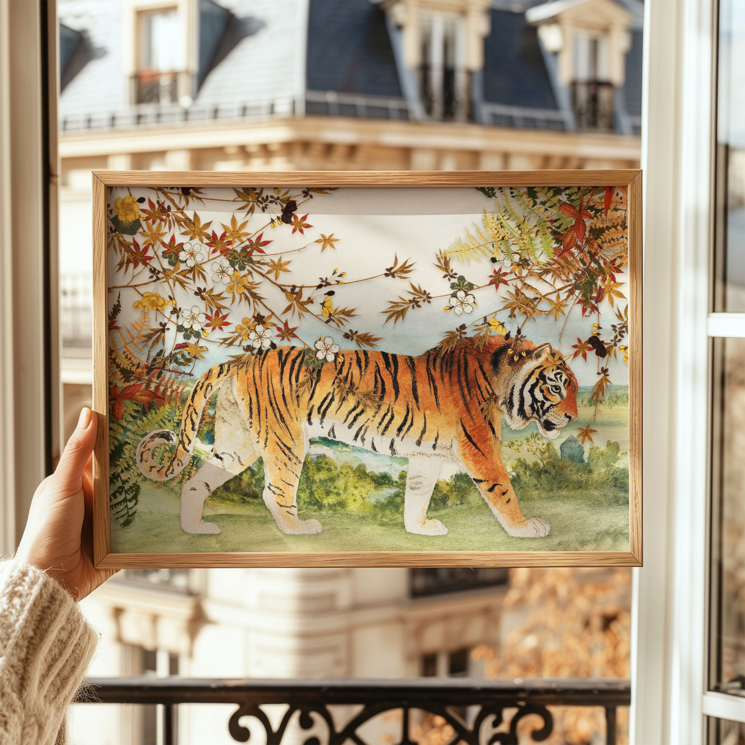 autumn tiger