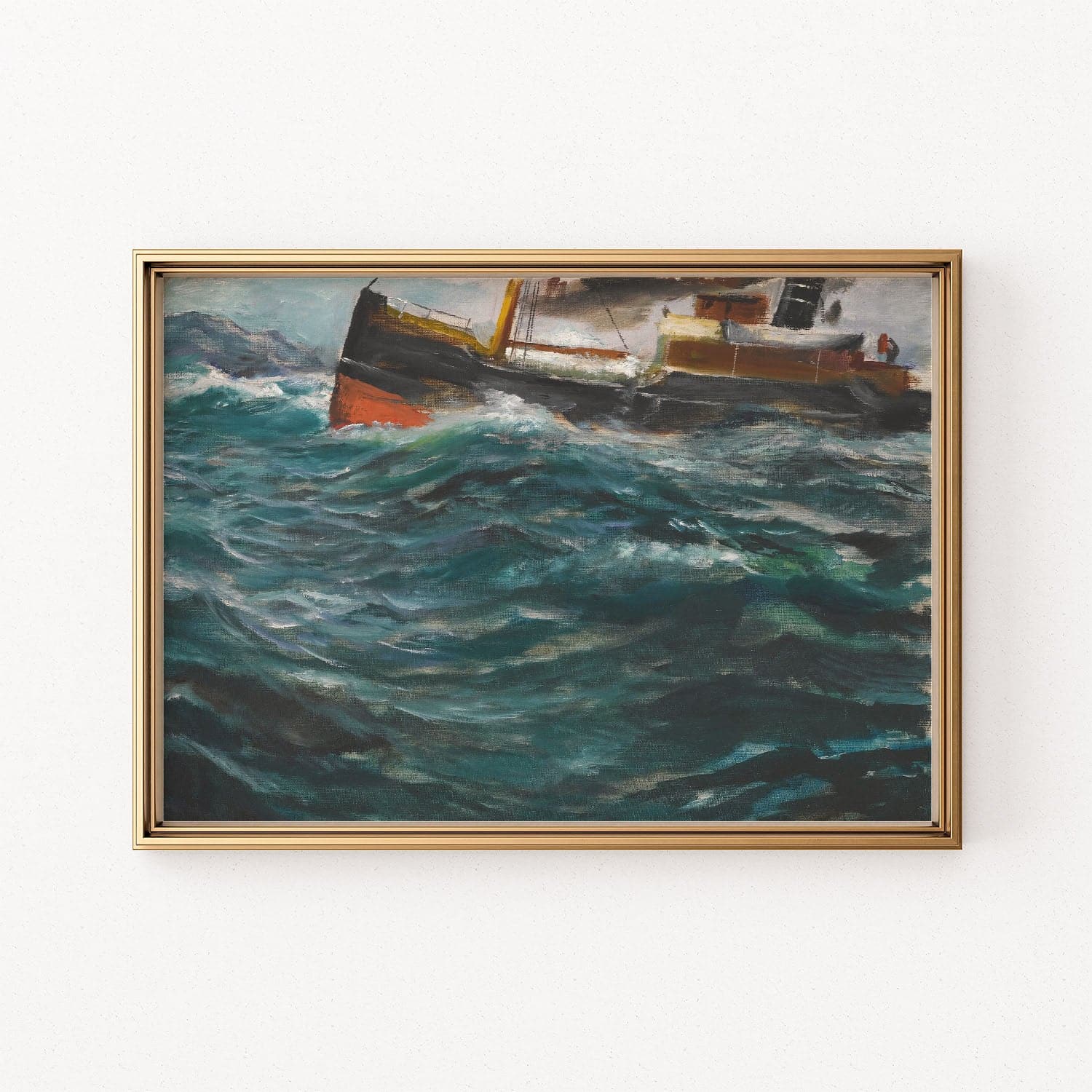 rough seas