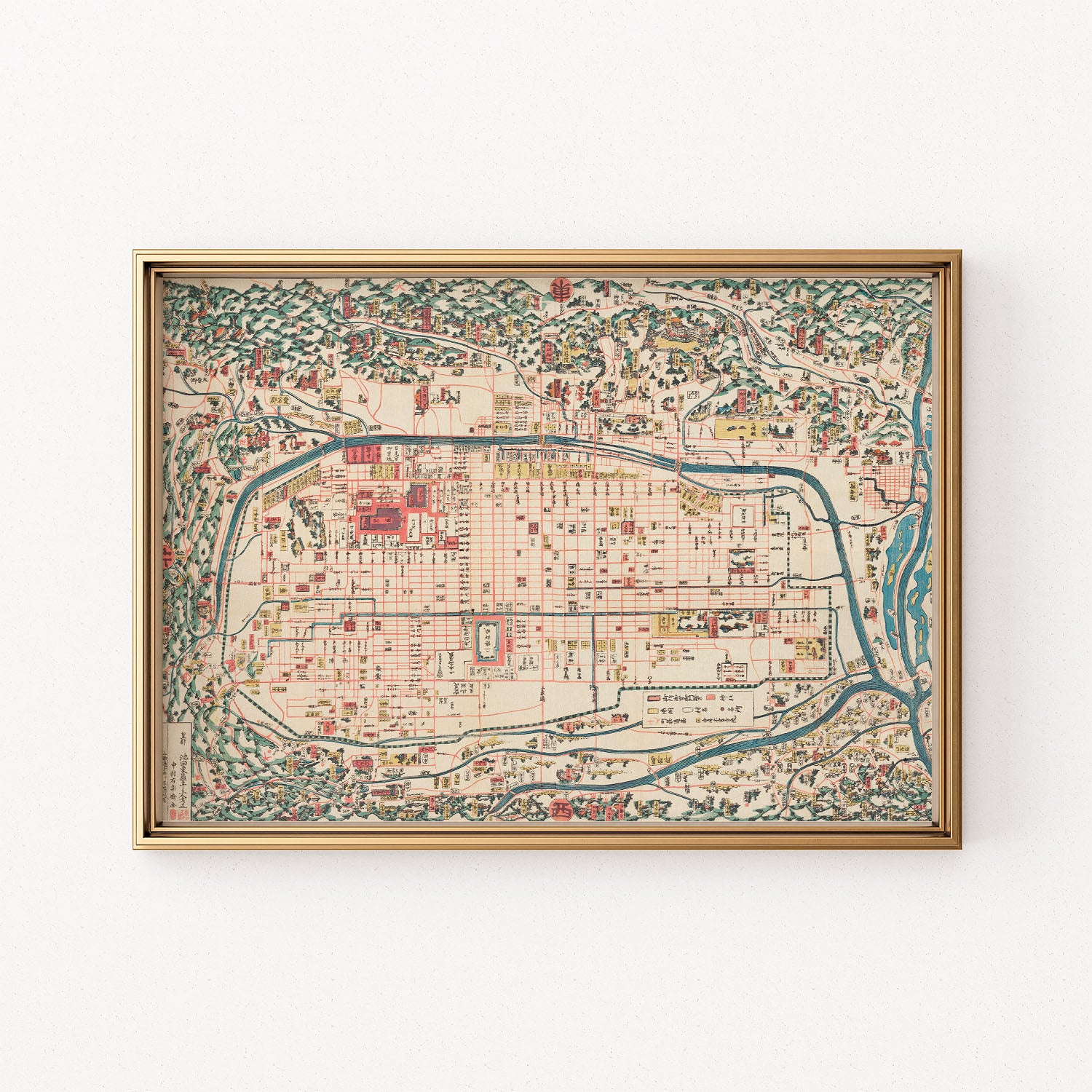 map of kyoto