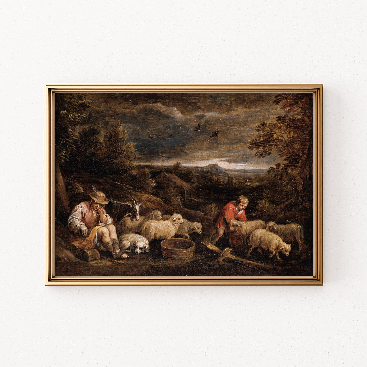 shepherds and sheep