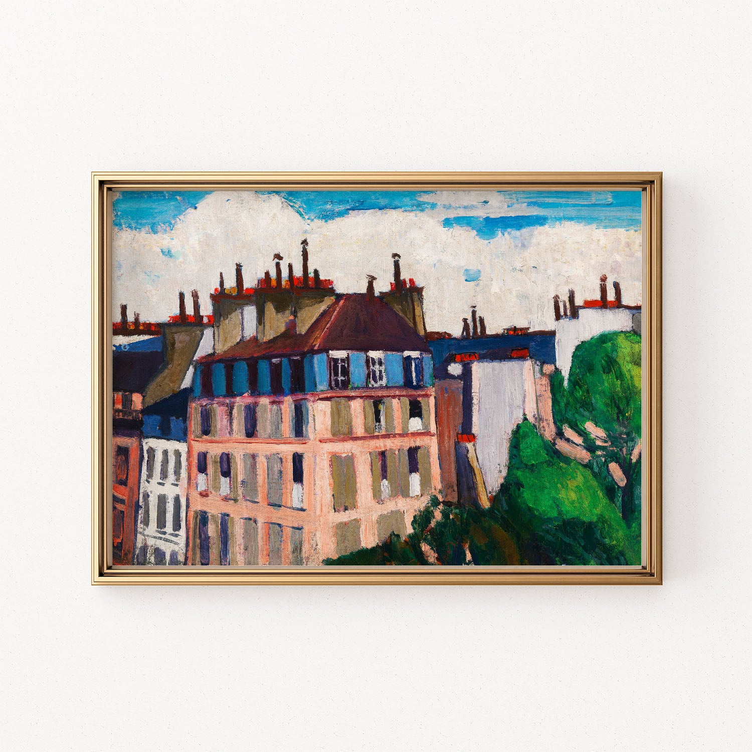 paris rooftops