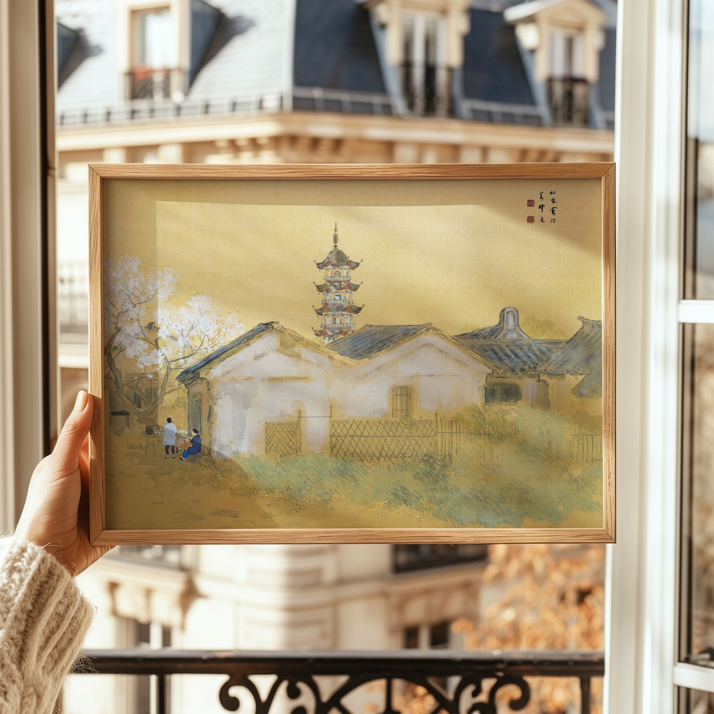 calm spring in jiangnan