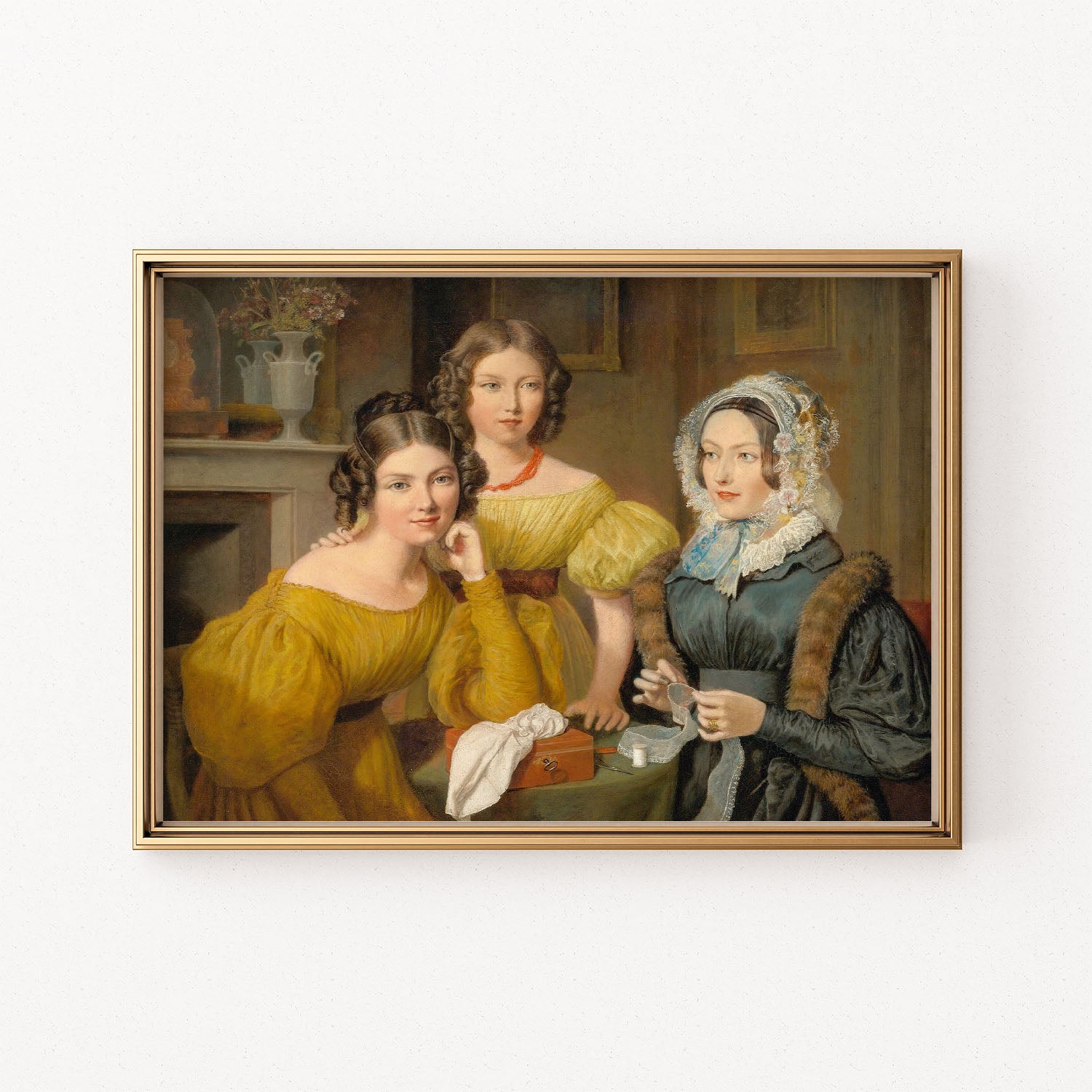 madame vieyres & daughters