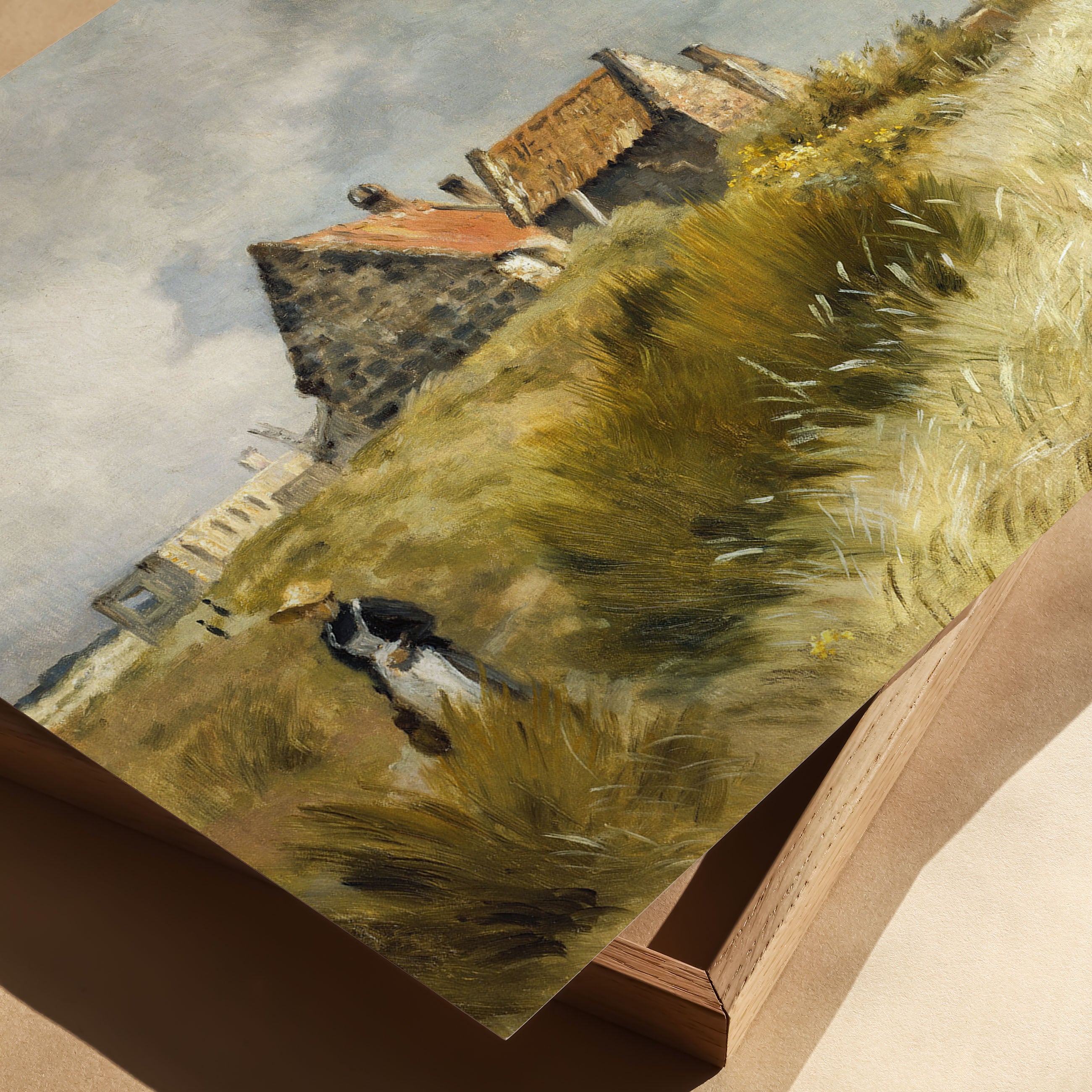 cottage in dunes