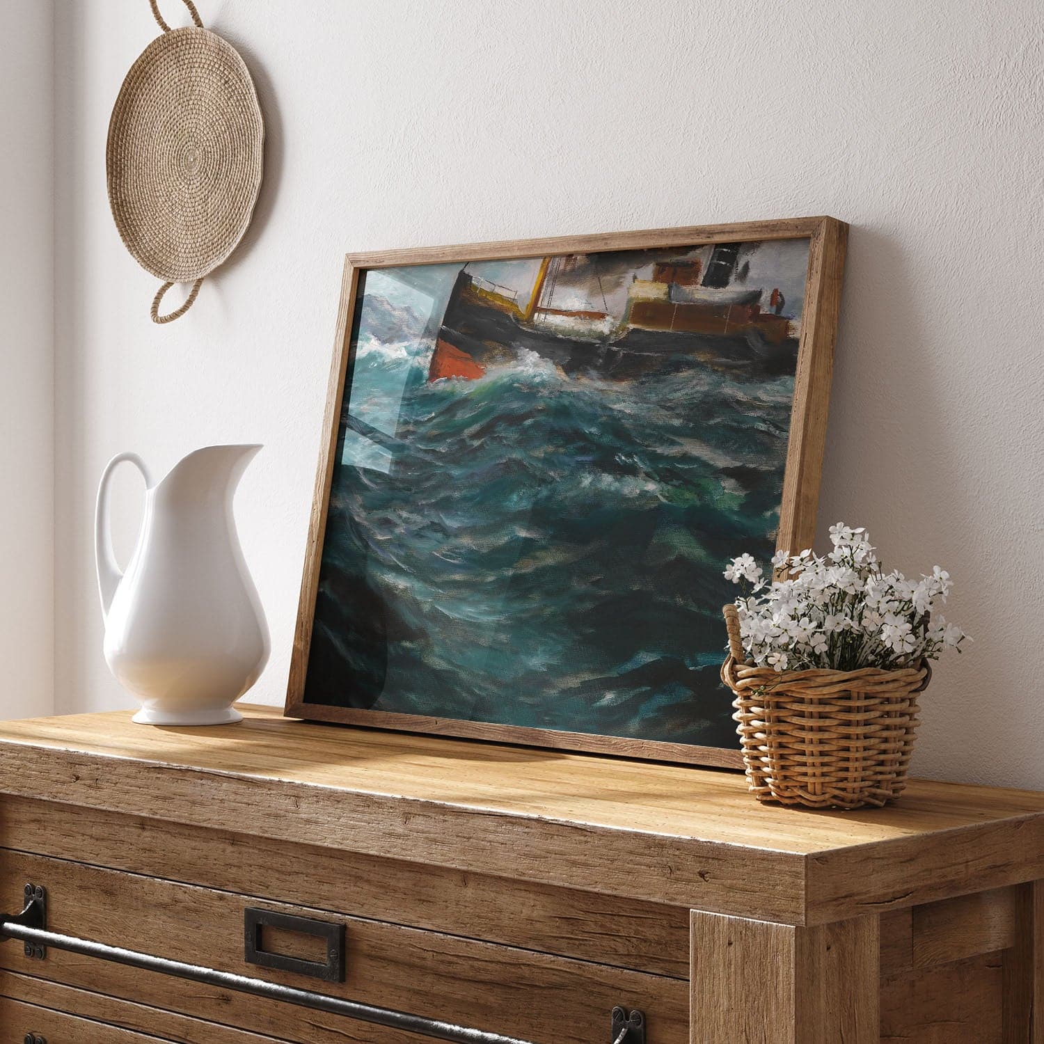 rough seas