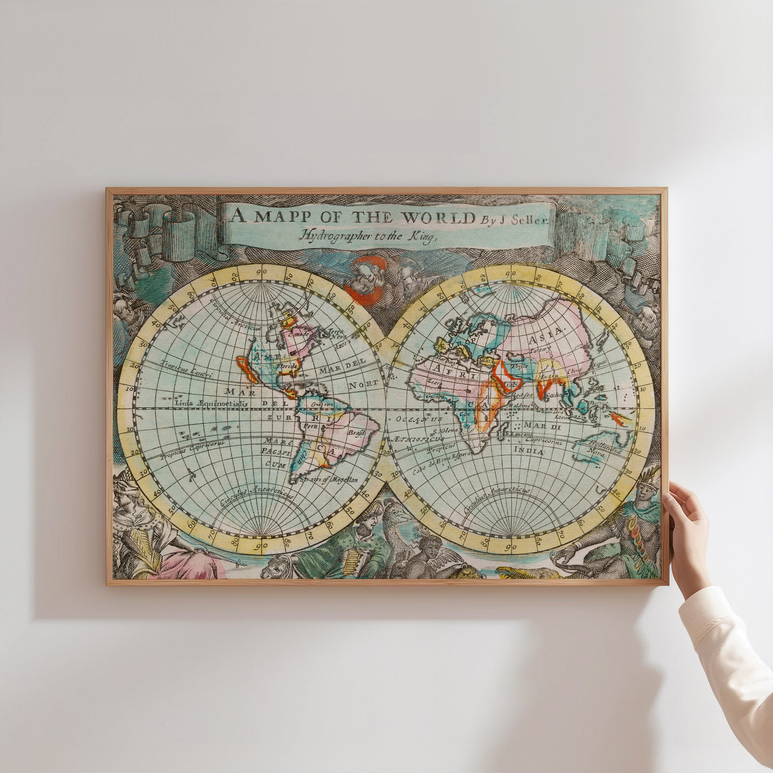 map of 1682