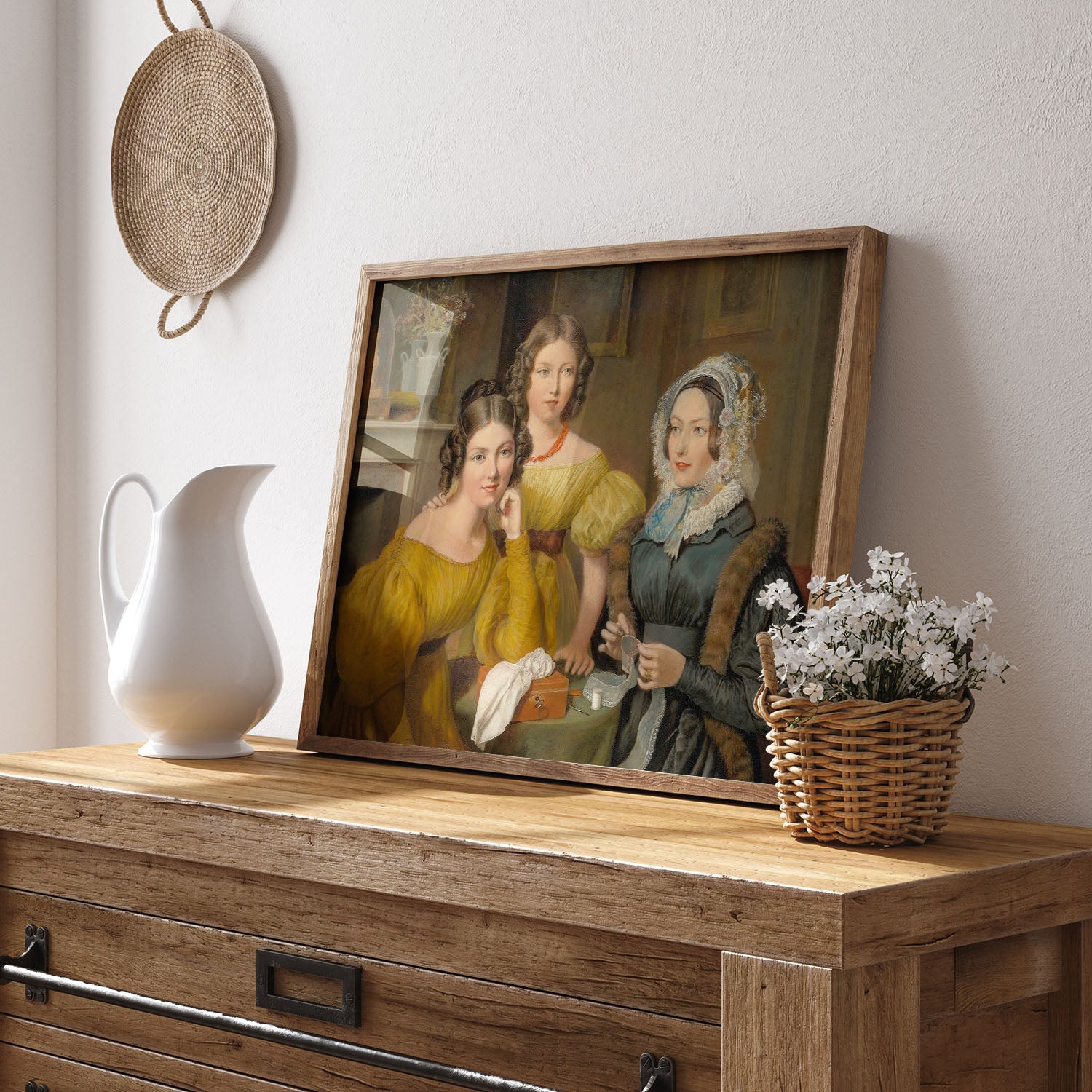 madame vieyres & daughters