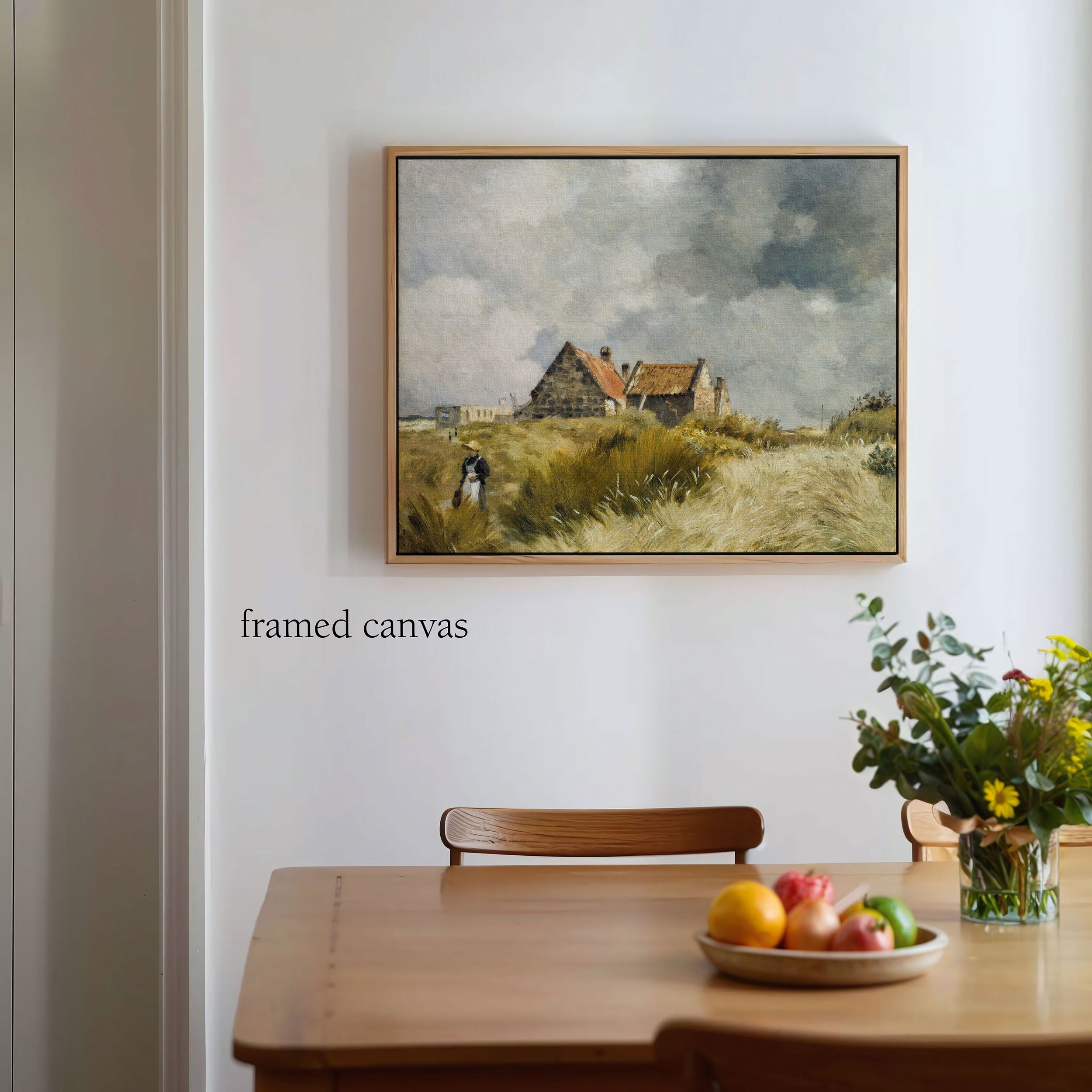 cottage in dunes