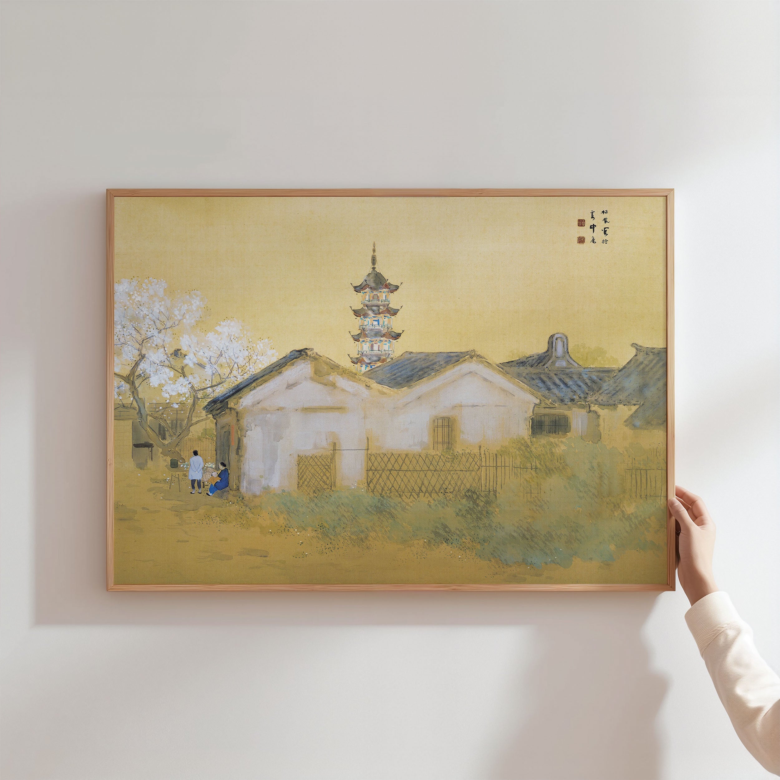 calm spring in jiangnan