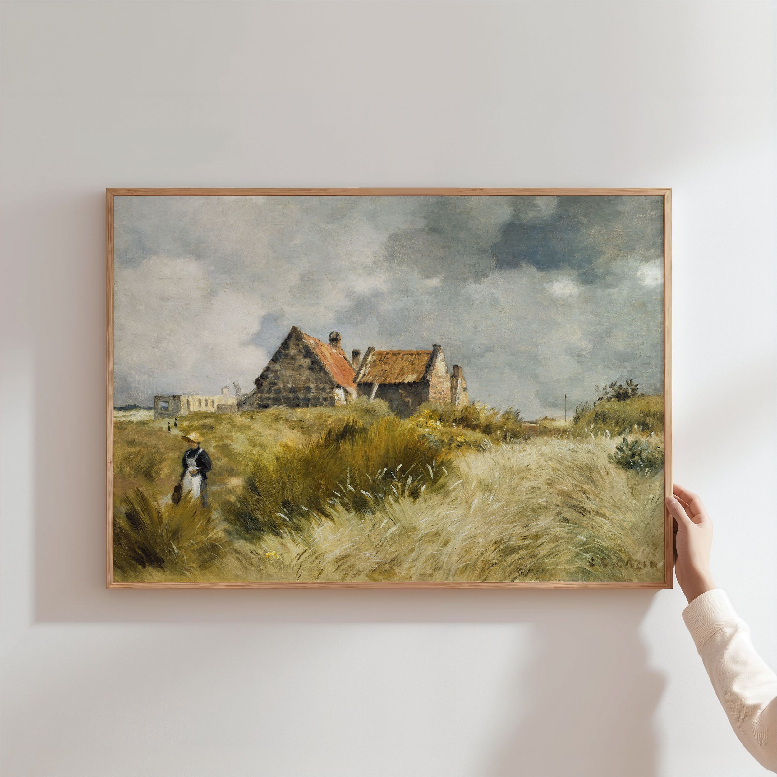 cottage in dunes