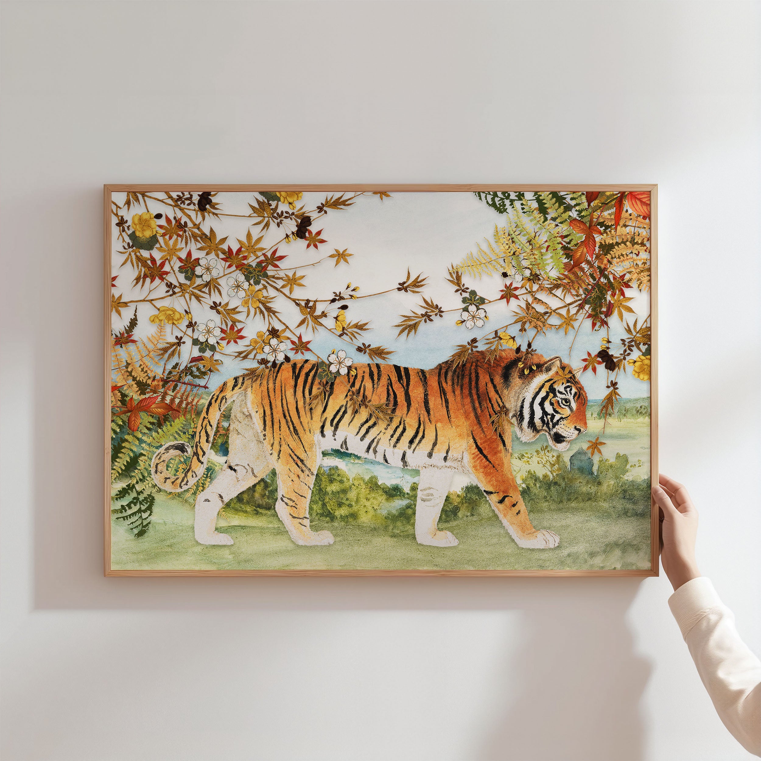 autumn tiger
