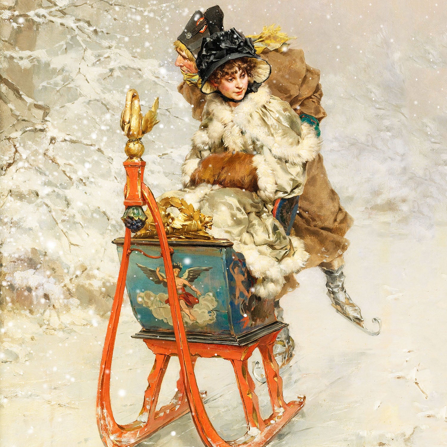 sledding lovers
