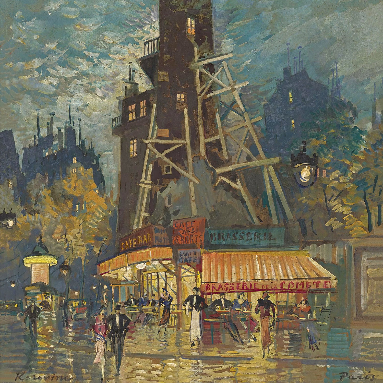 parisian boulevard