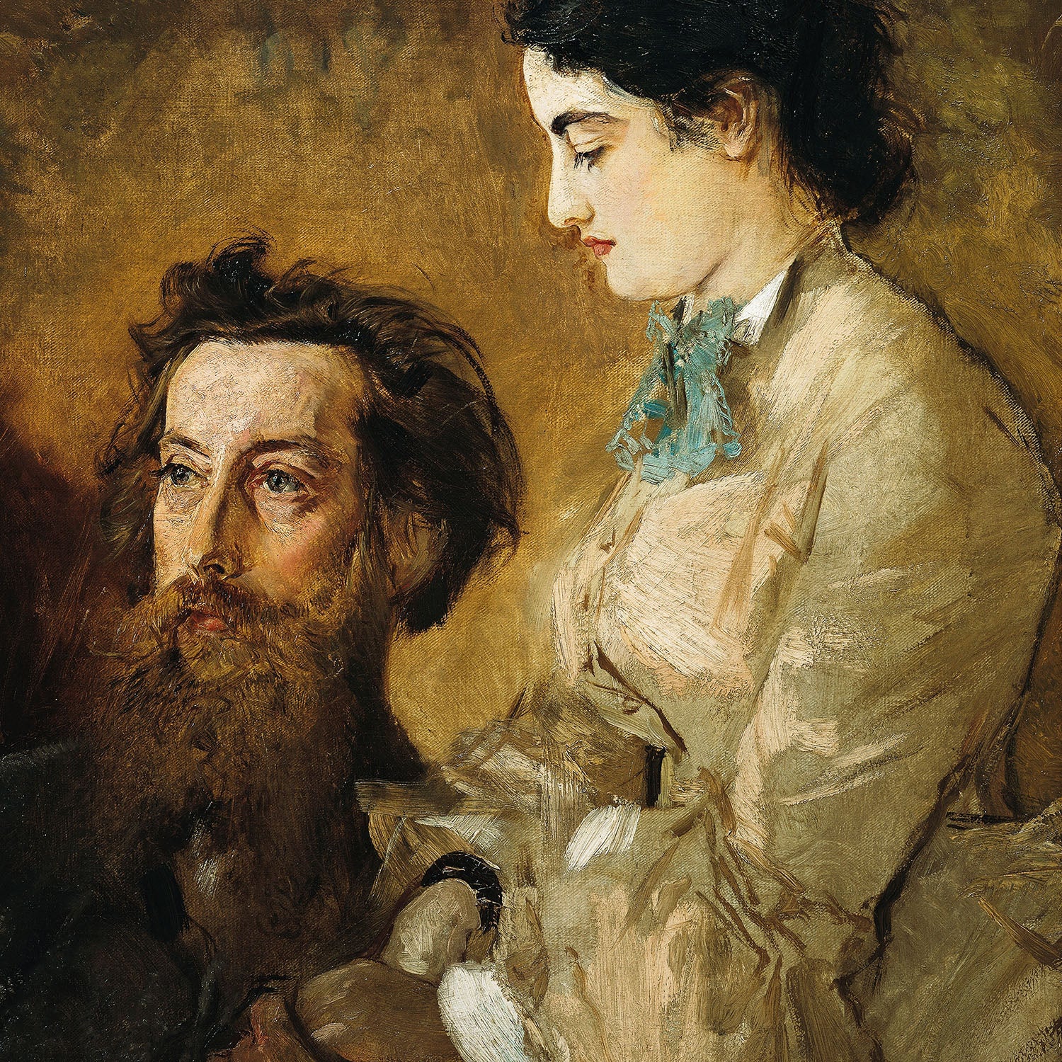 sculptor & his wife