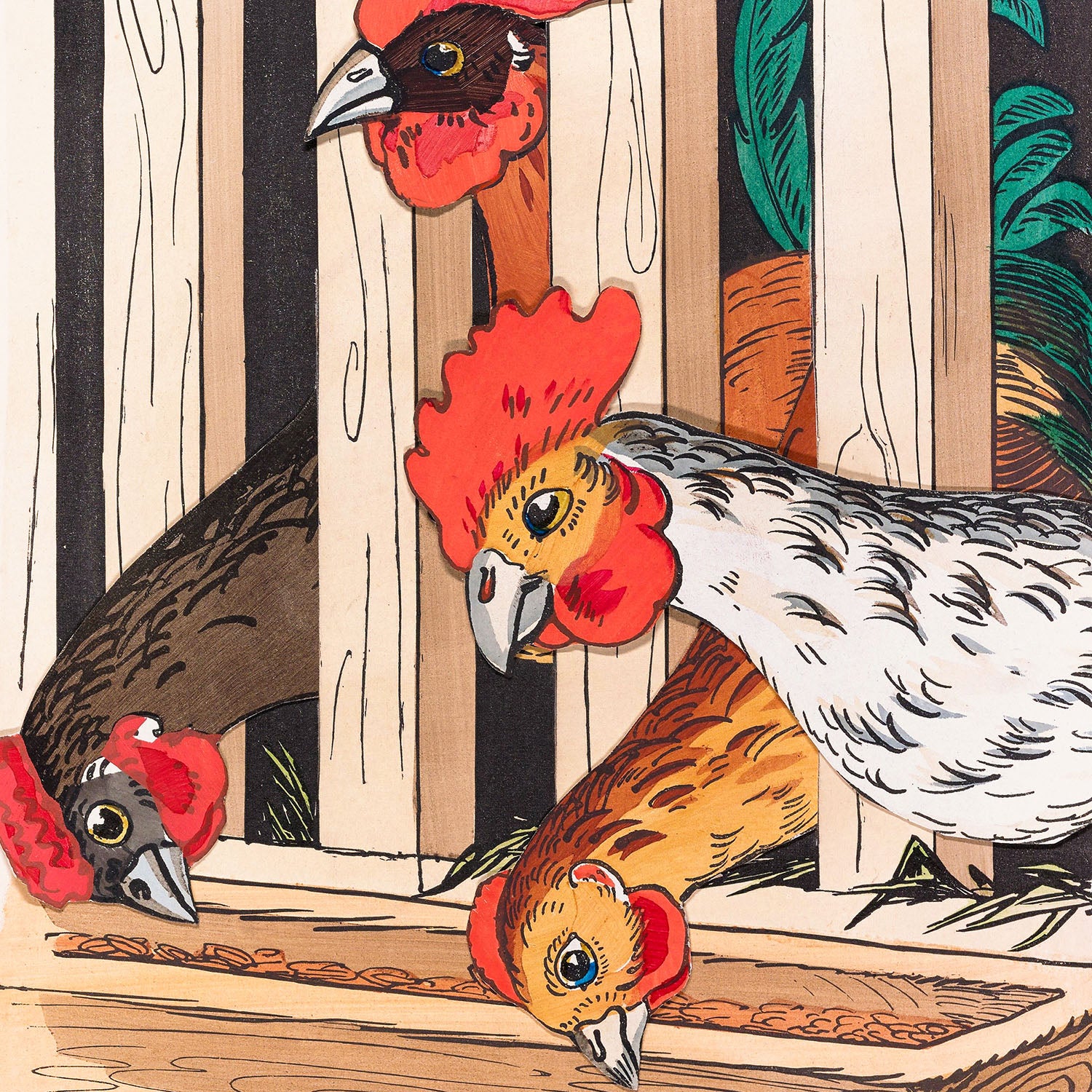 the chickens