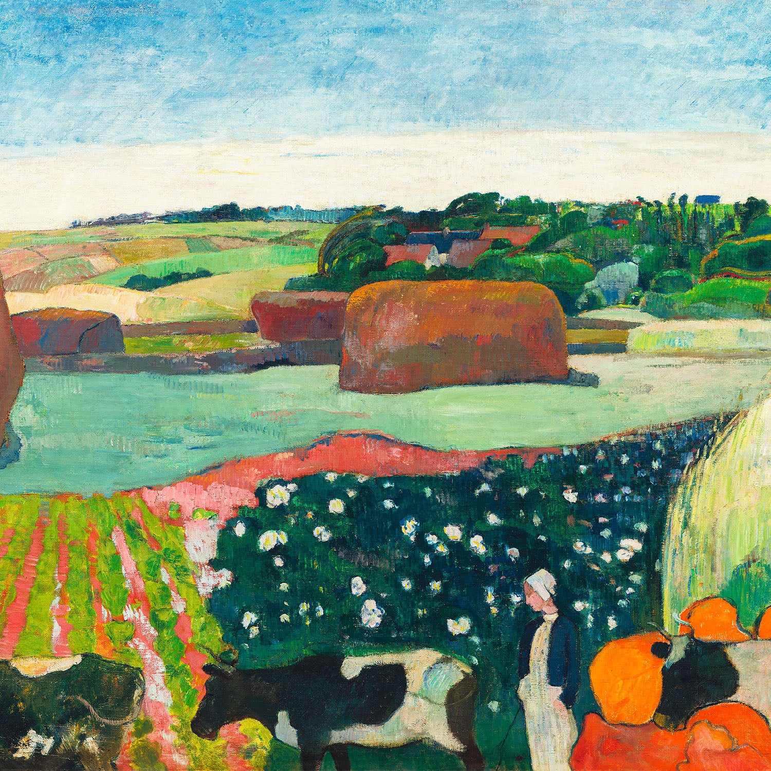 haystacks in brittany