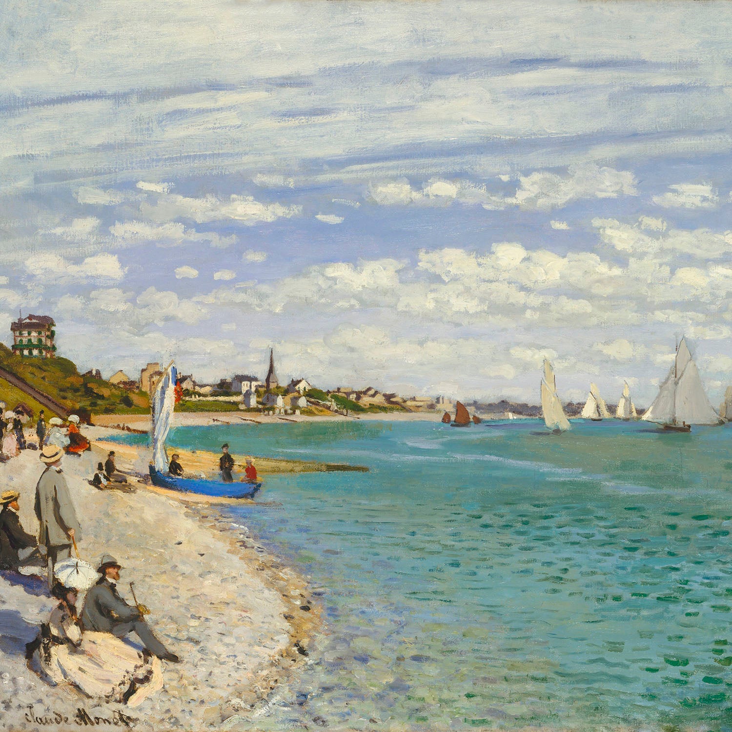 regatta at sainte-adresse